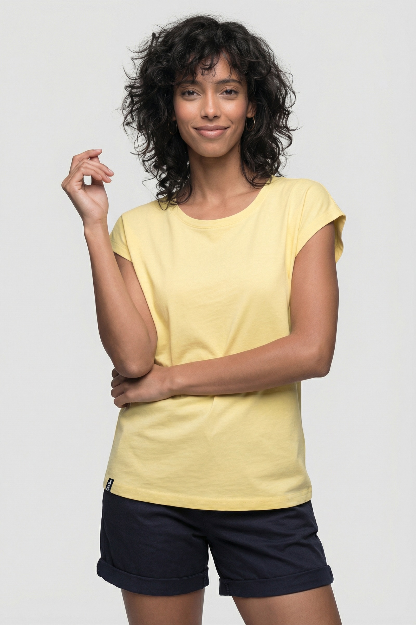 Alife & Kickin Rundhalsshirt "Damen SigridAK A" günstig online kaufen