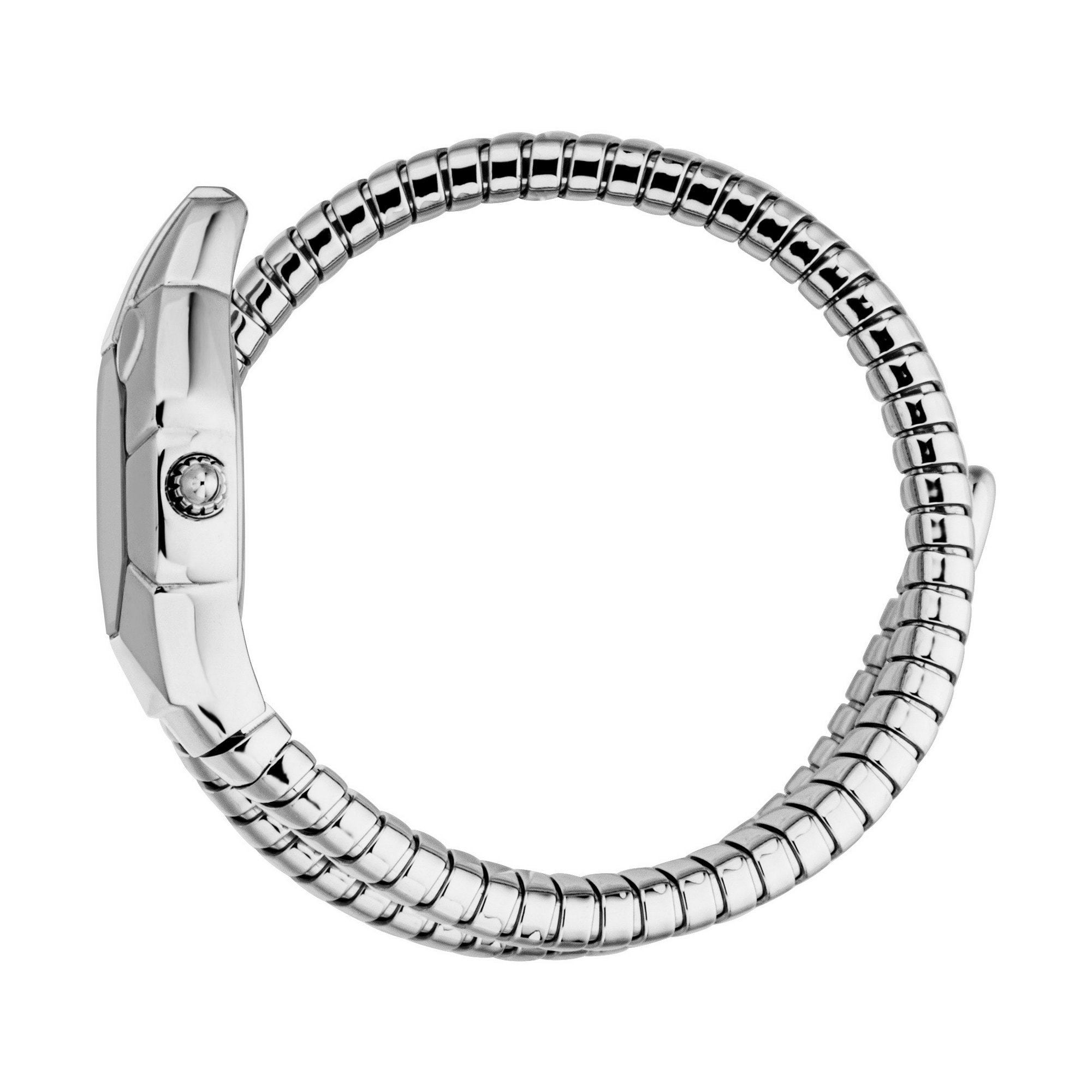 Just Cavalli Time Quarzuhr »Signature Snake« Armbanduhr, Edelstahlarmband, analog