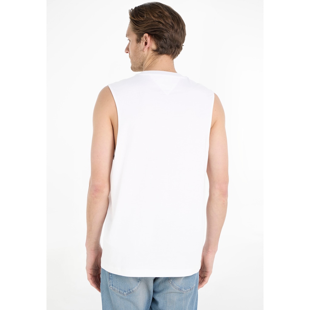 Tommy Jeans T-Shirt »TJM RLXD TJ BASKETBALL TANK«, mit Rundhalsausschnitt