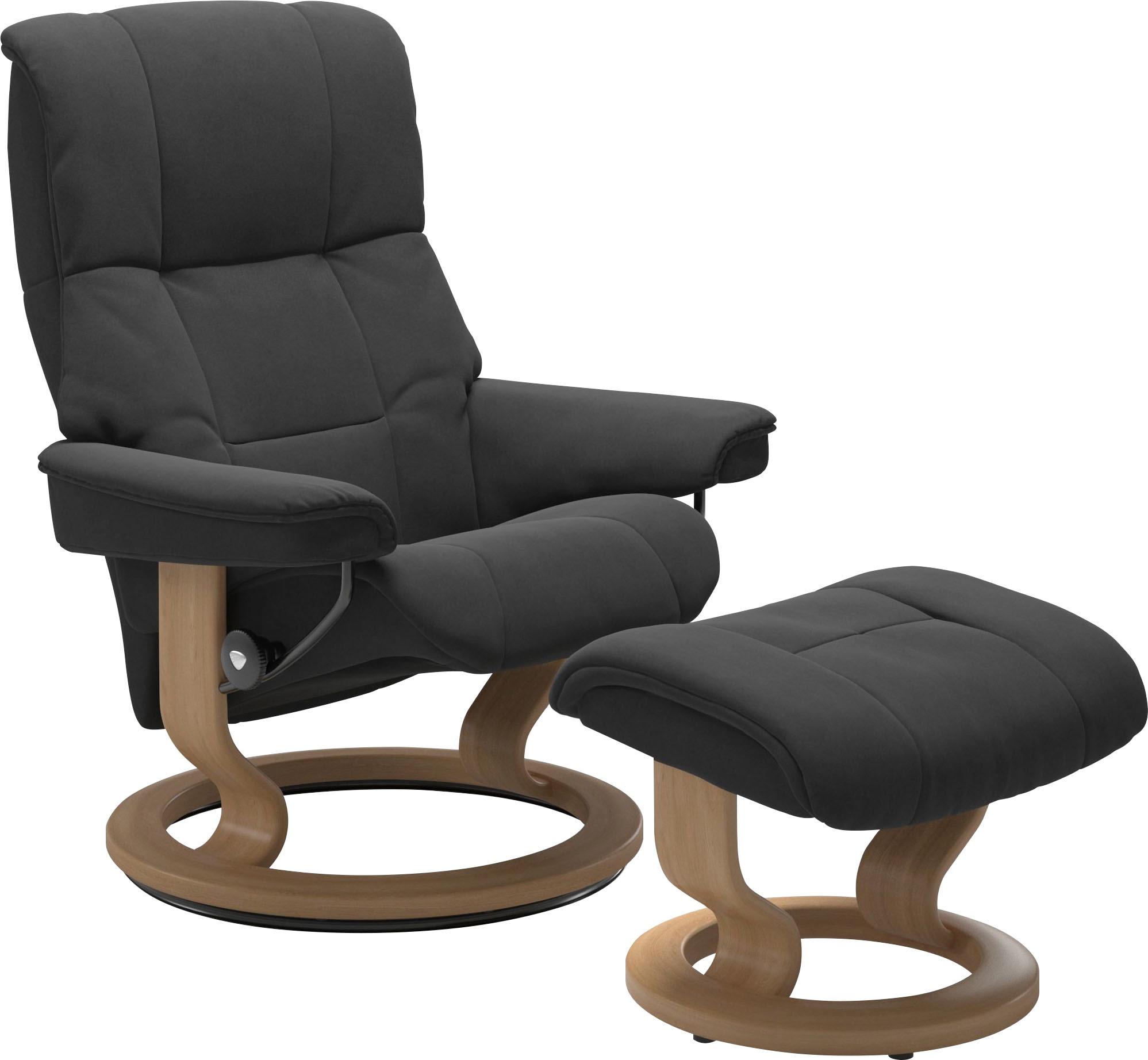 Stressless Relaxsessel "Mayfair" mit Classic Base, Größe S, M & L, Gestell Eiche, in 3 Bezugsqualitäten lieferbar