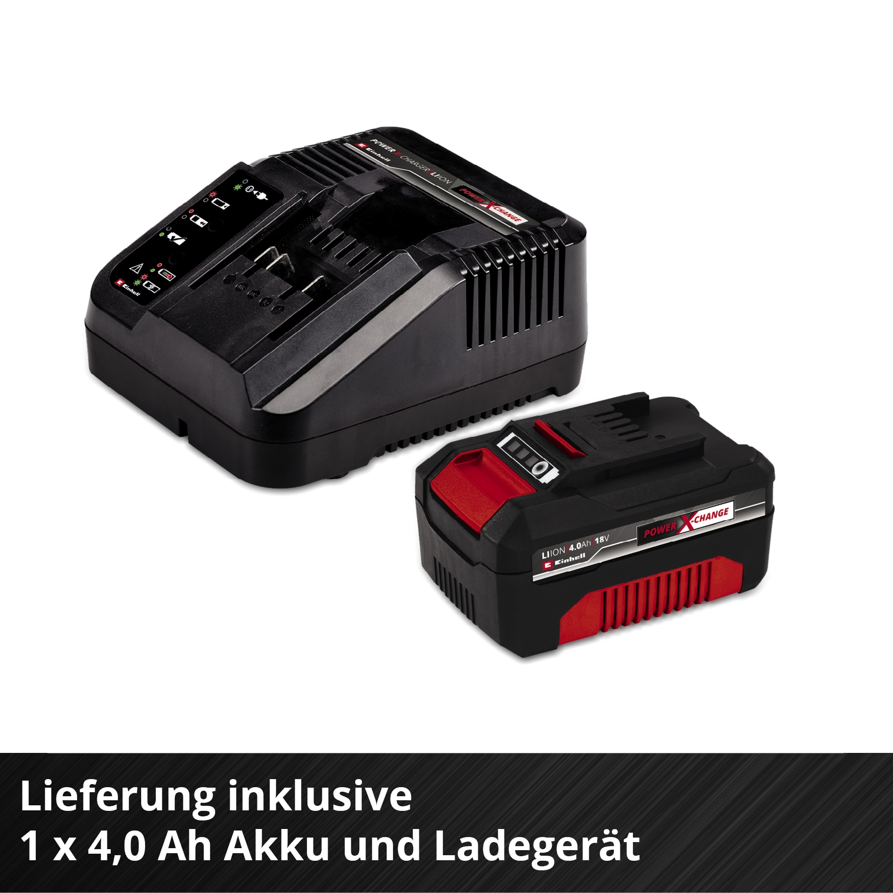 Einhell Klarwasserpumpe »GE-SP 18 LL Li«, inkl. Akku und Schnellladegerät