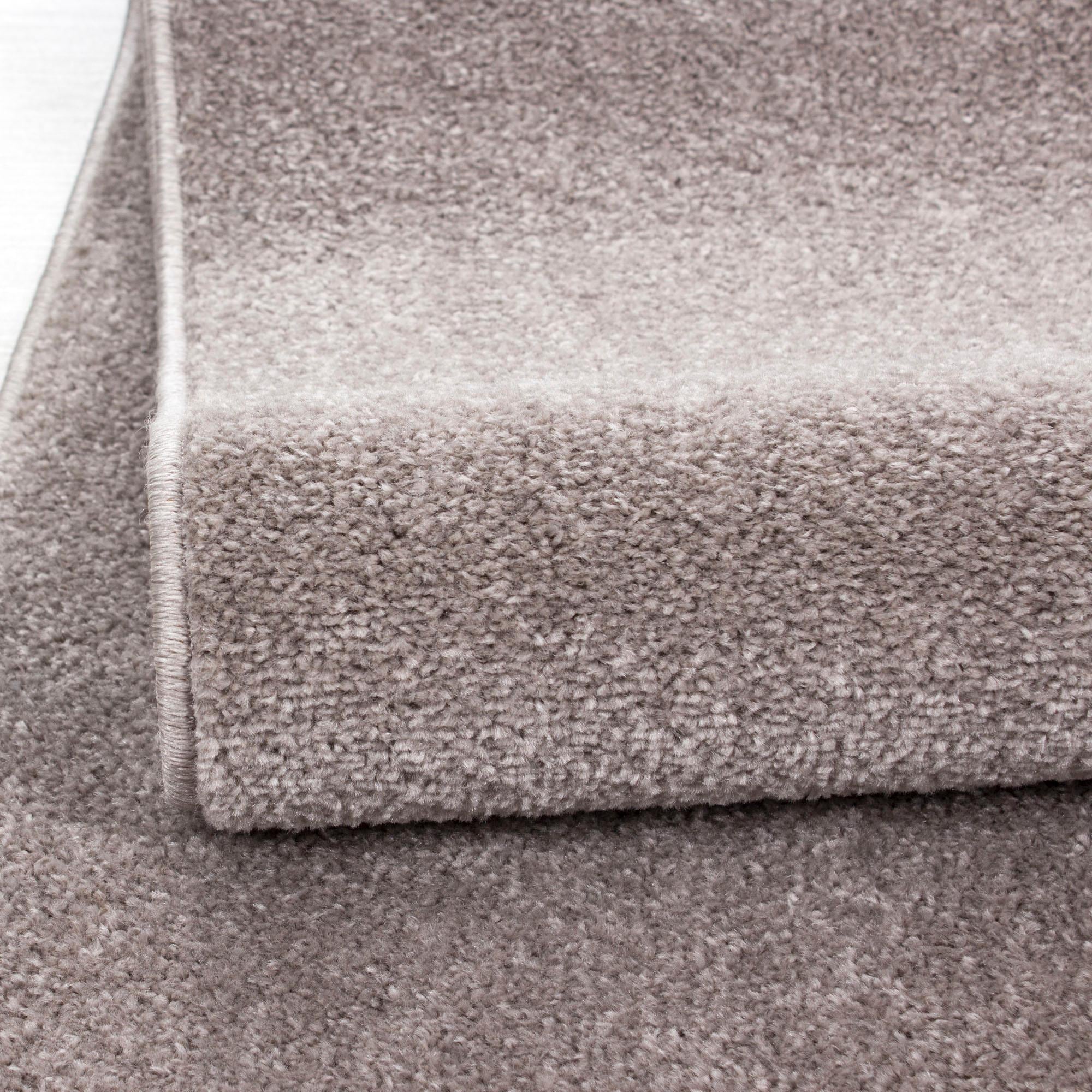 Ayyildiz Teppiche Teppich »ATA«, rechteckig, 10 mm Höhe, Kurzflor, uni, große Farbauswahl, robust, auch als Läufer und in rund