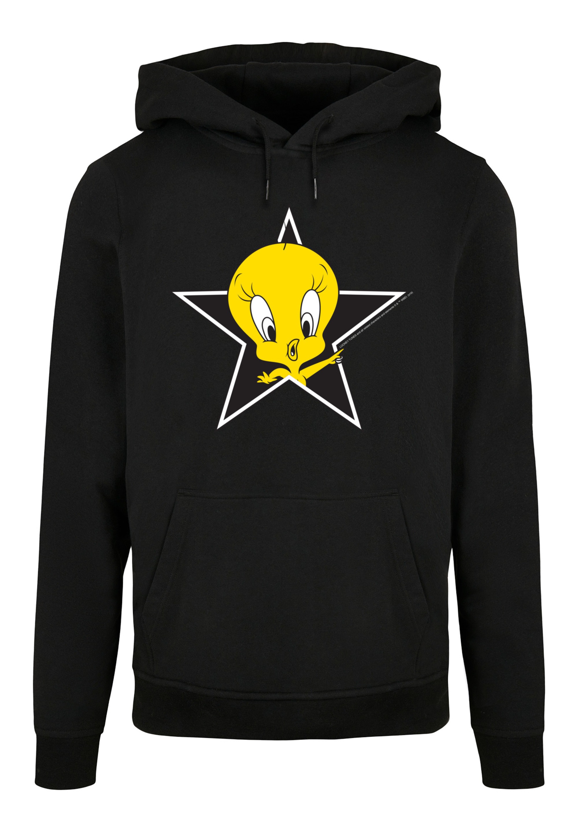 F4NT4STIC Kapuzenpullover »Looney Tunes Tweety Pie Star«, Print