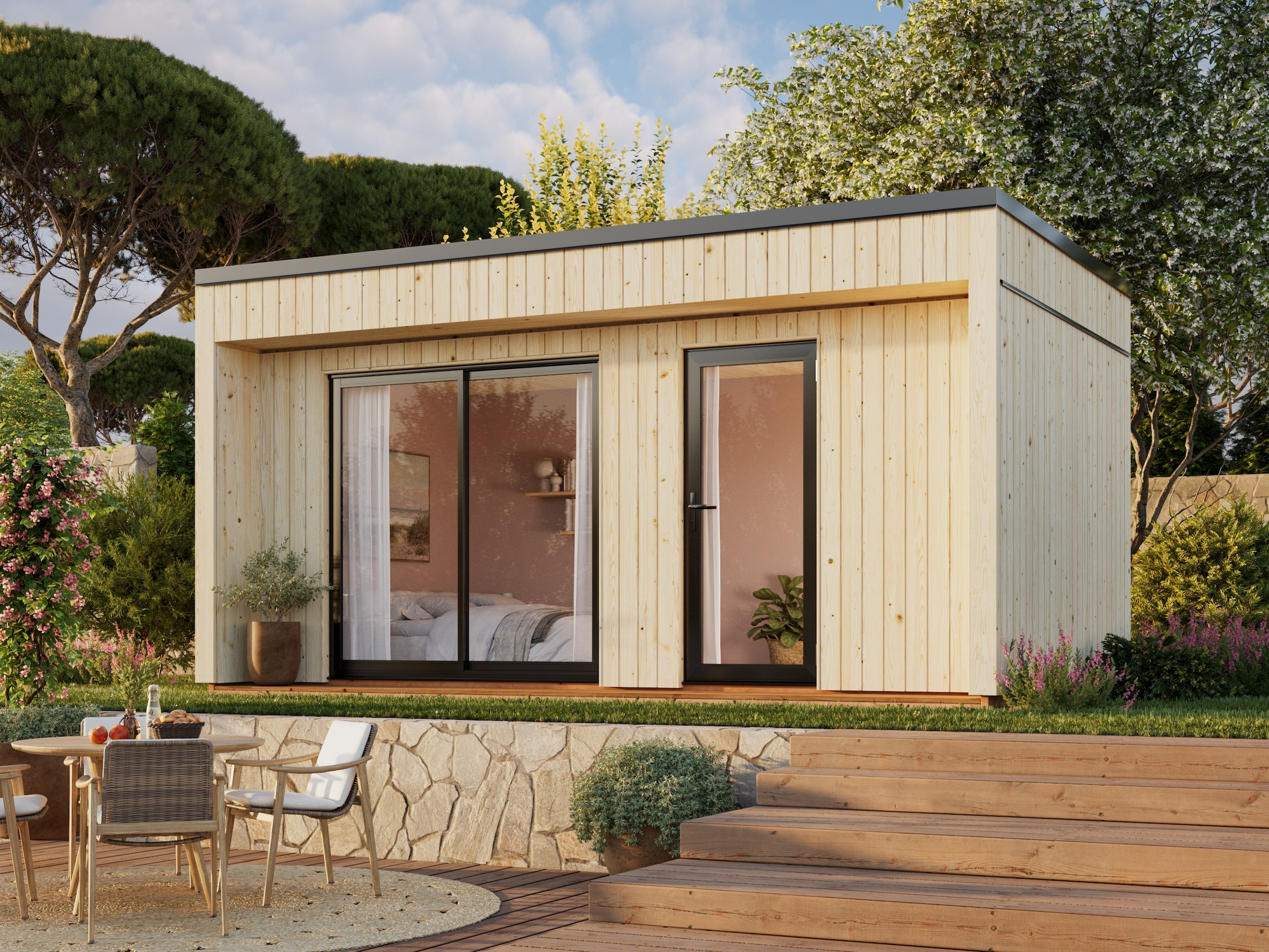 Palmako Gartenhaus »Johanna 13,6 m²«