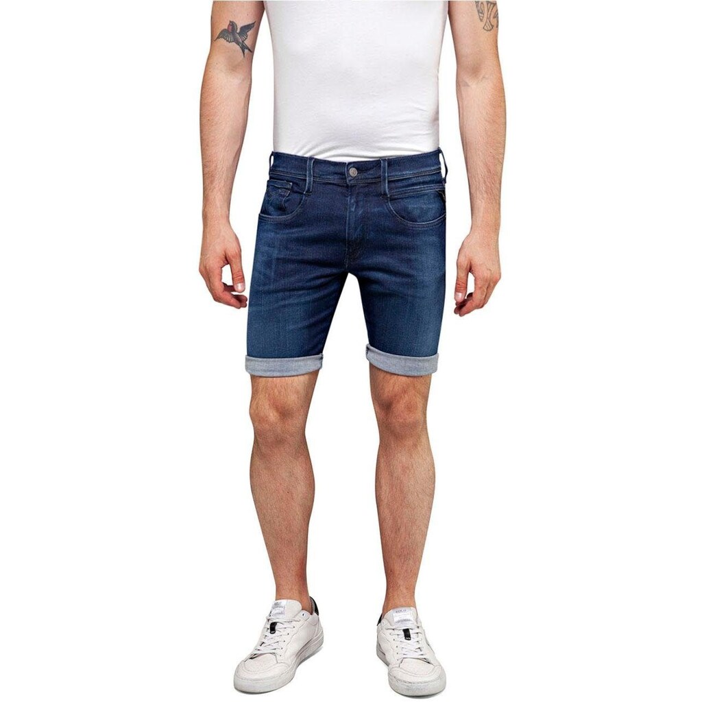 Replay Jeansbermudas »Anbass Hyperflex«