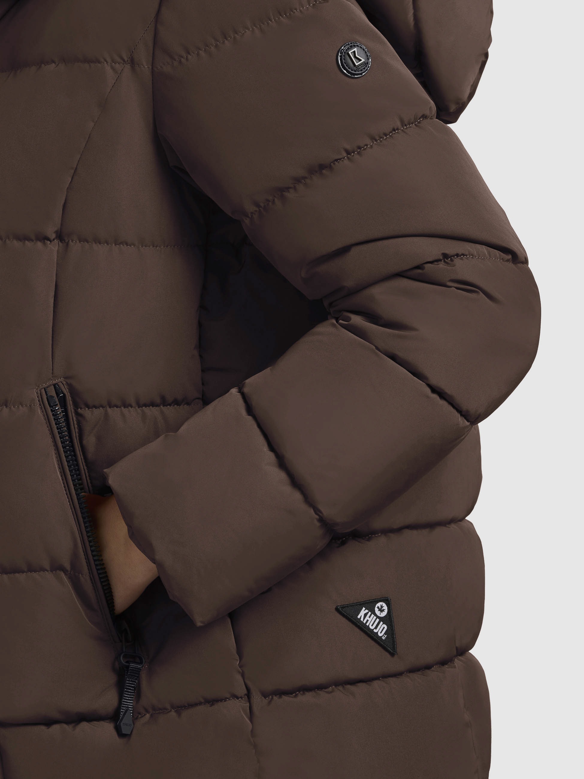 khujo Steppjacke »CAMEA«, mit Kapuze