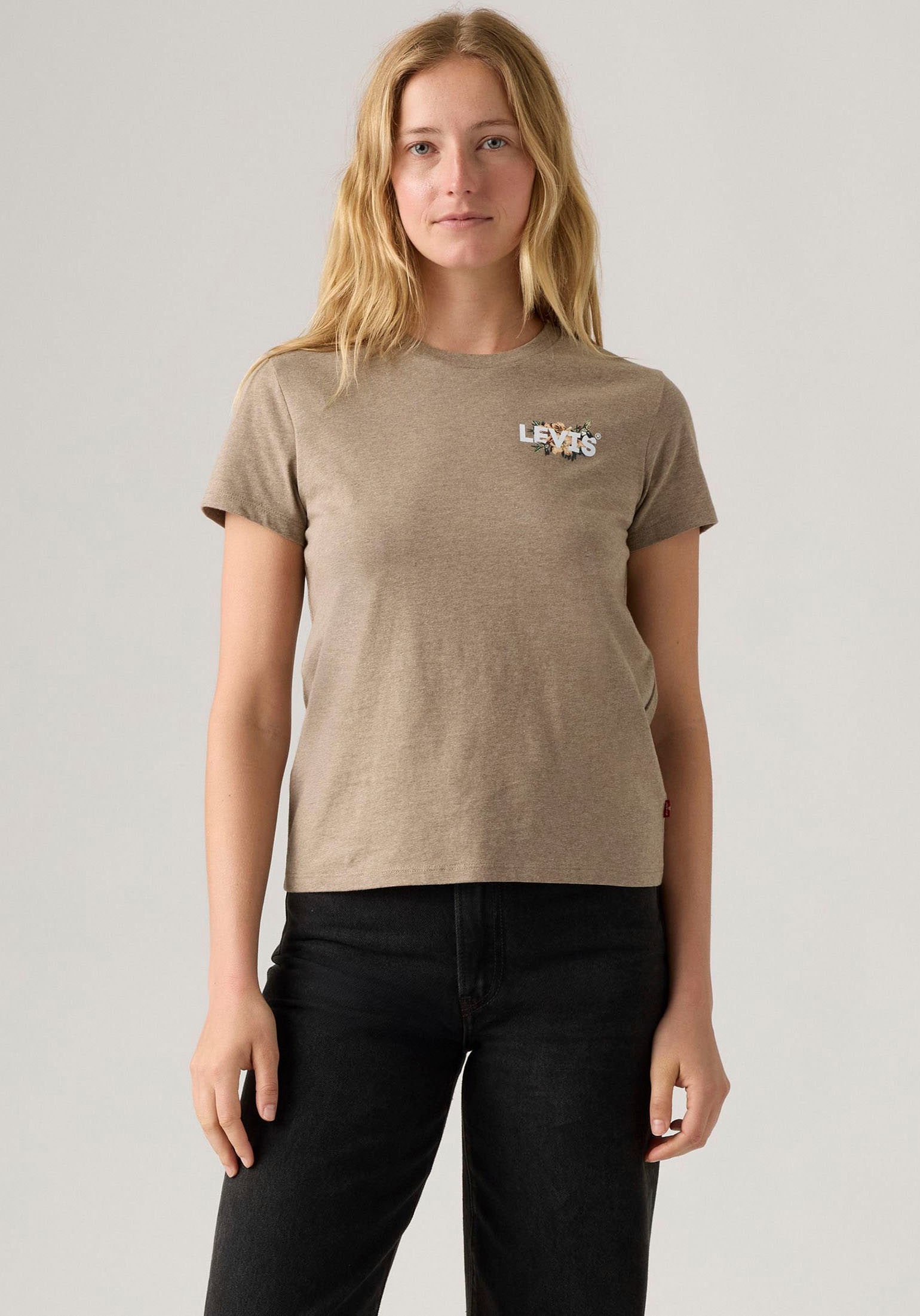Levis T-Shirt "THE PERFECT TEE", mit Batwing-Logoprint günstig online kaufen