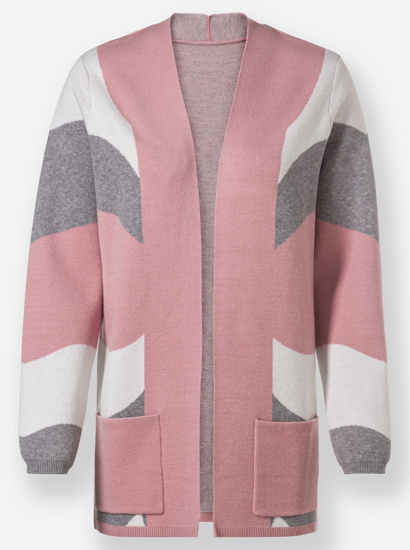 Inspirationen Jacquardstrickjacke