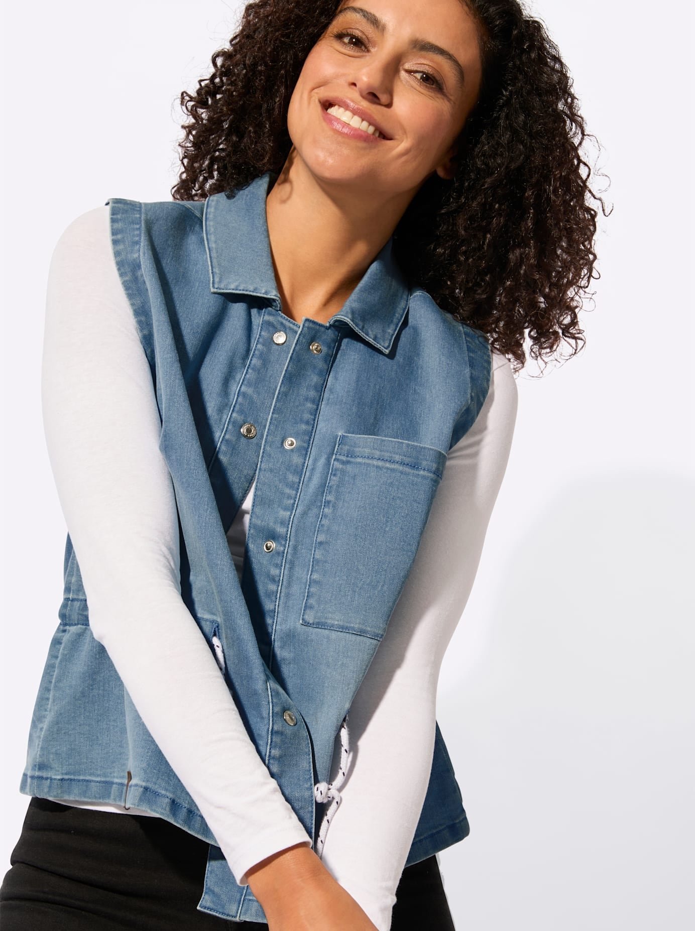 Casual Looks Jeansweste
