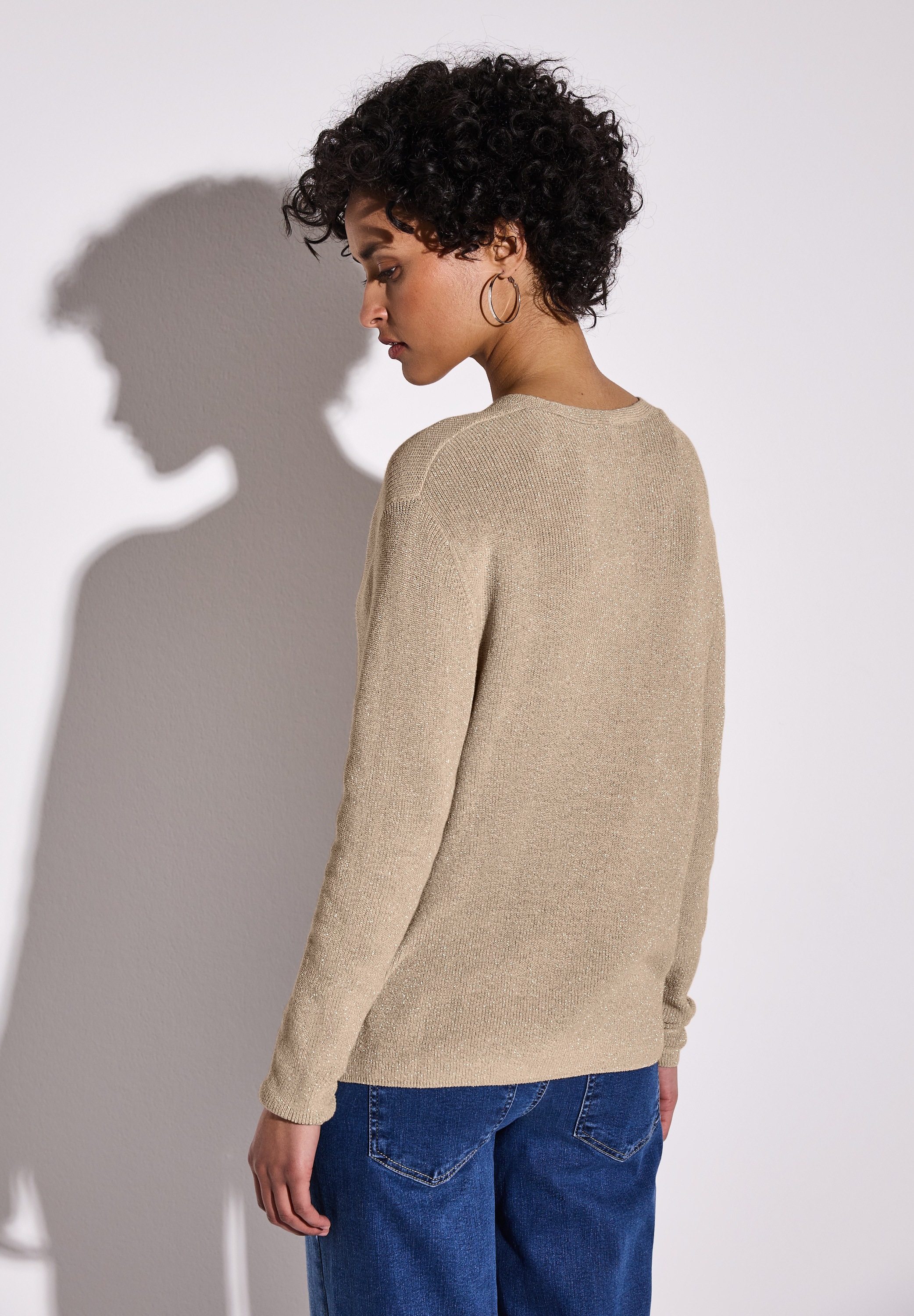 STREET ONE Strickpullover, im soften Baumwoll-Mix