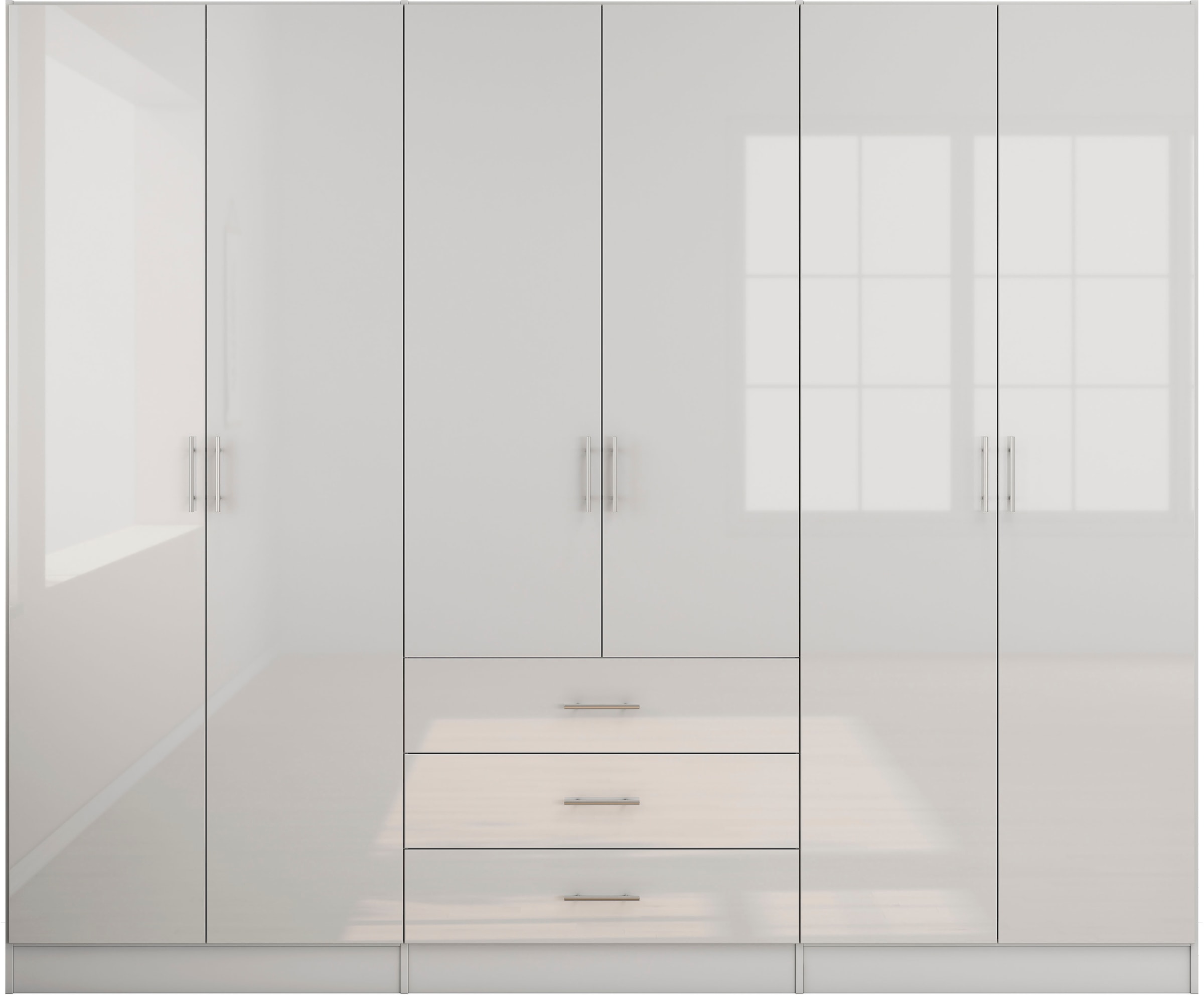 OTTO home Kleiderschrank »Trento Schlafzimmerschrank Garderobe hochglanz Bestseller«