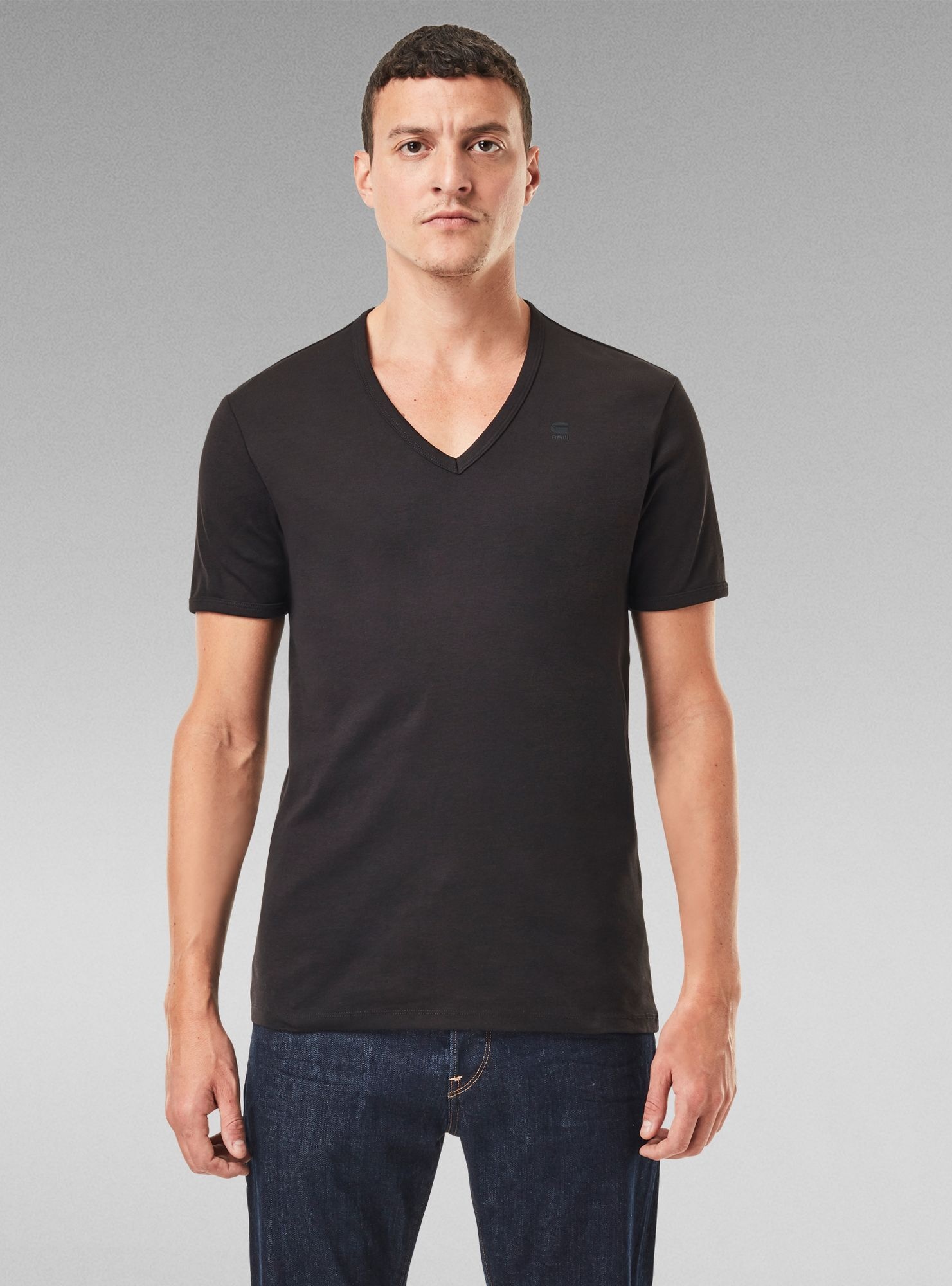 G-STAR T-Shirt »Basic V-Neck T-Shirt 2-Pack«