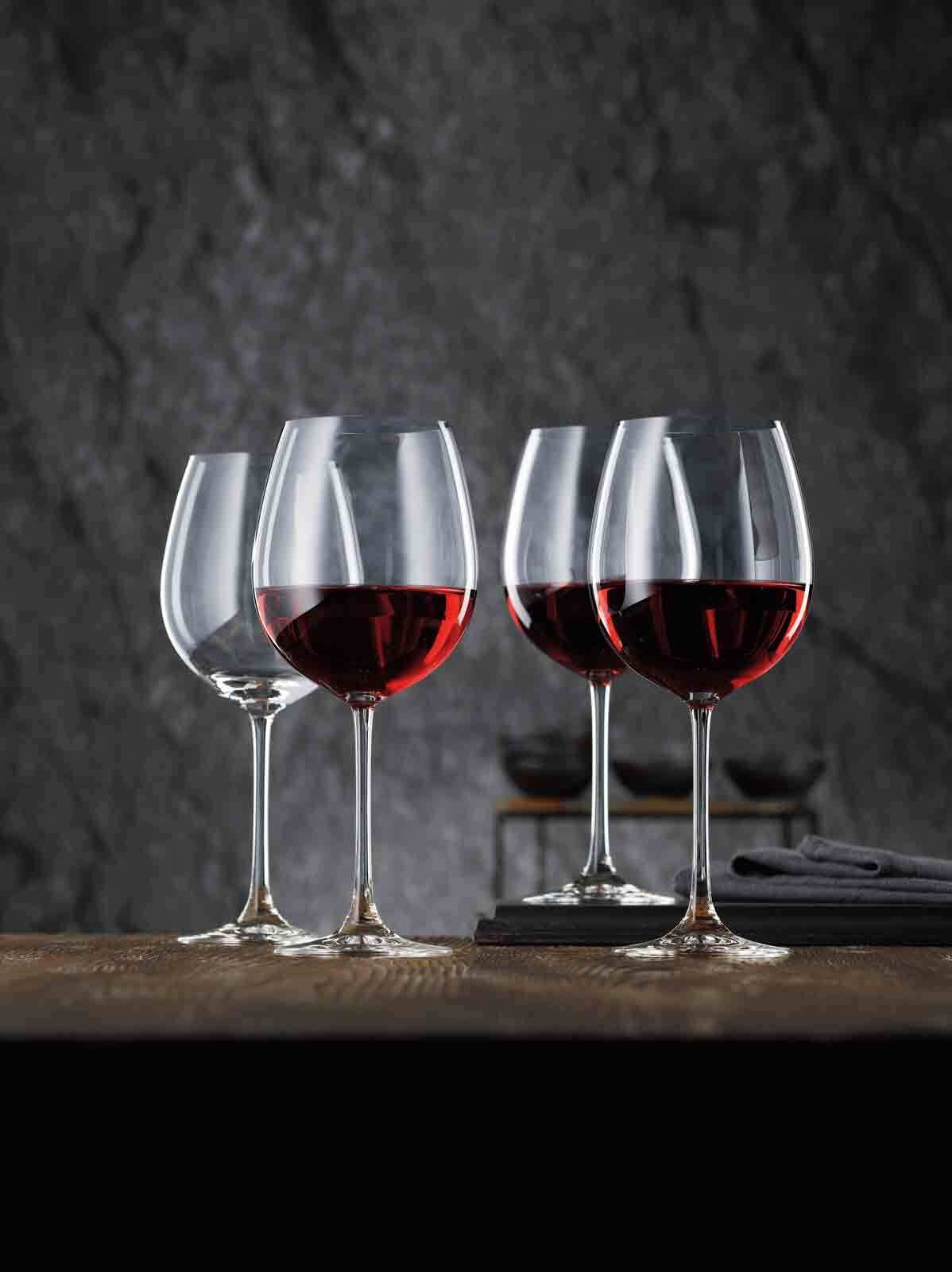 Nachtmann Rotweinglas »Bordeauxgläser Vivendi 763 ml 4er Set transparent«