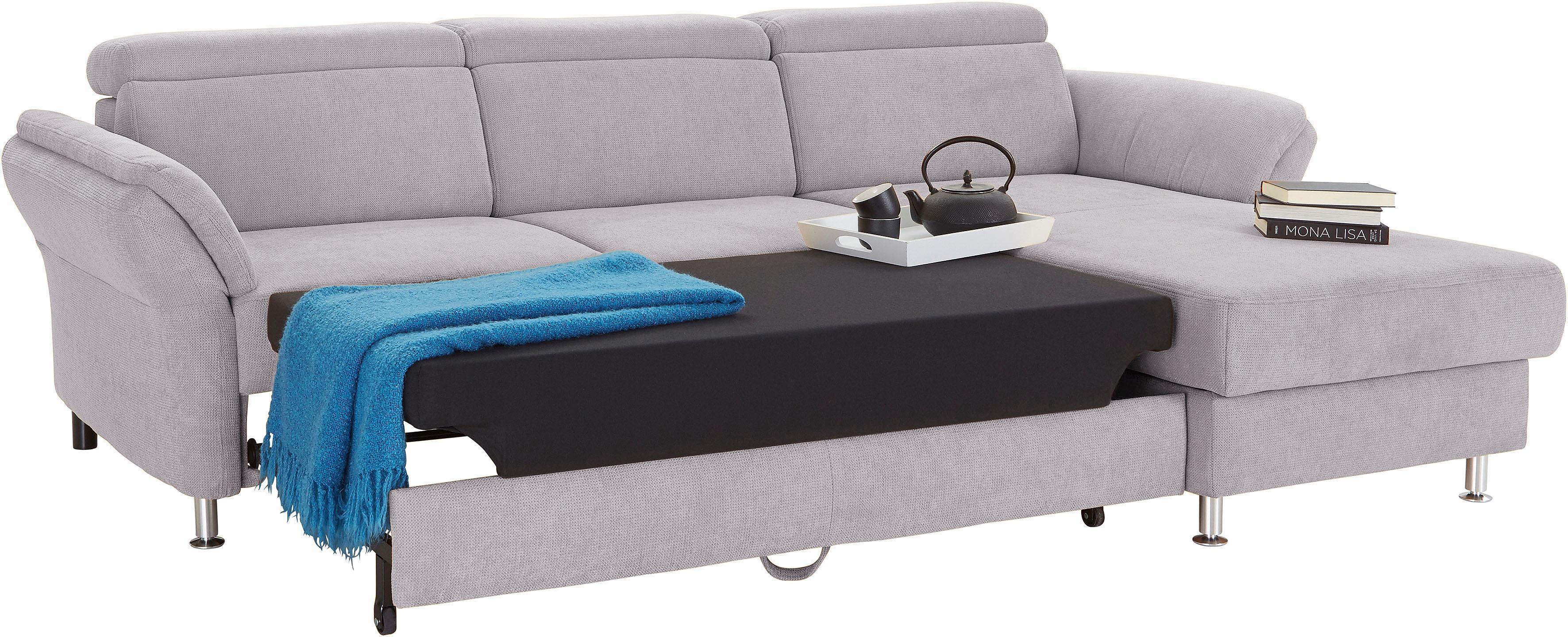 Thumbnail - sit&more Ecksofa "Avignon L-Form", Kopfteilverstellung, wahlweise mit Bettfunktion und Bettkasten
