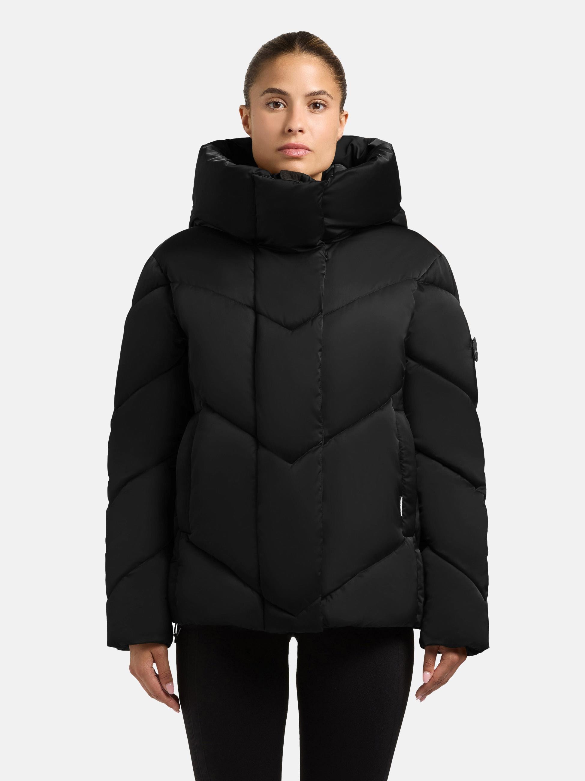 khujo Winterjacke "Olsa2" mit Kapuze Gefütterte Steppjacke mit Kapuze günstig online kaufen