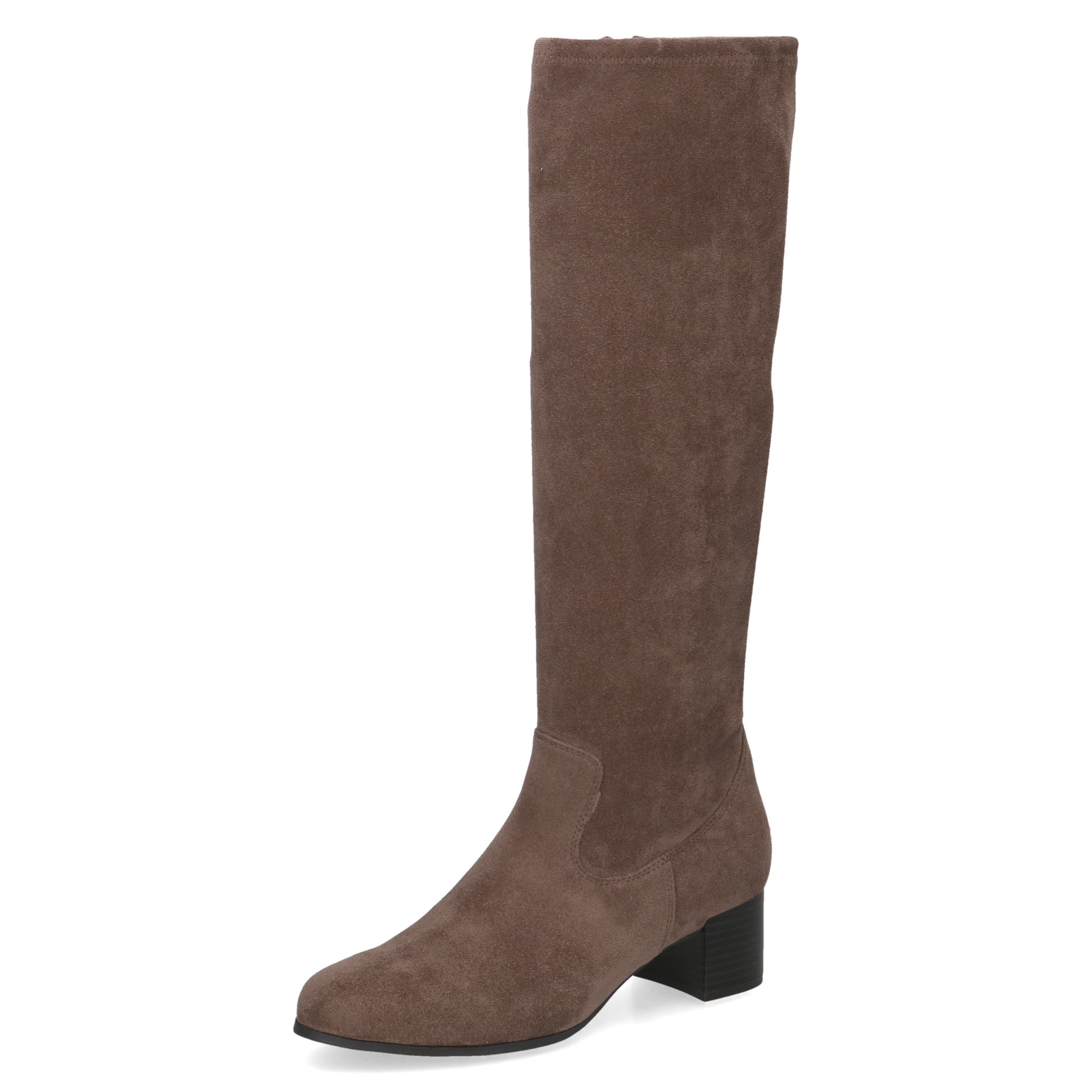 Caprice Blockabsatz, Langschaftstiefel mit Stretch-Schaft