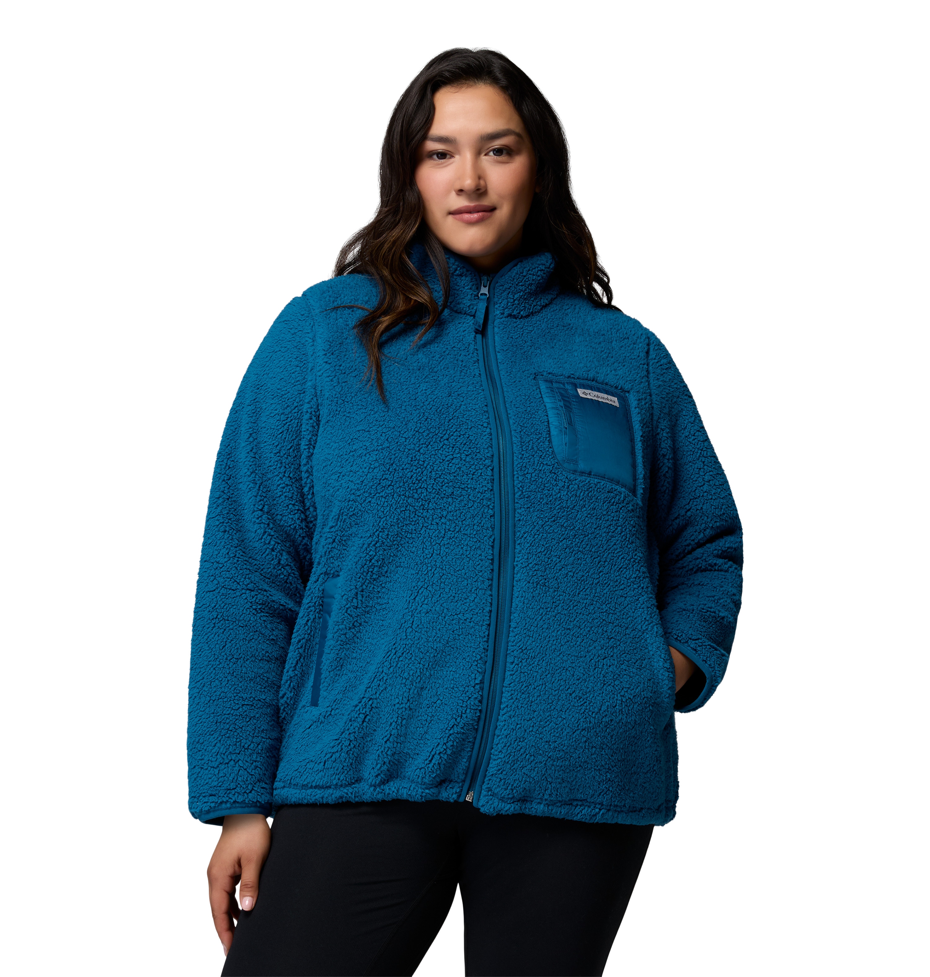 Columbia Fleecejacke "West Bend Full Zip II" Langarm-Design, mit Reißverschluss, wasserabweisend, windabweisend