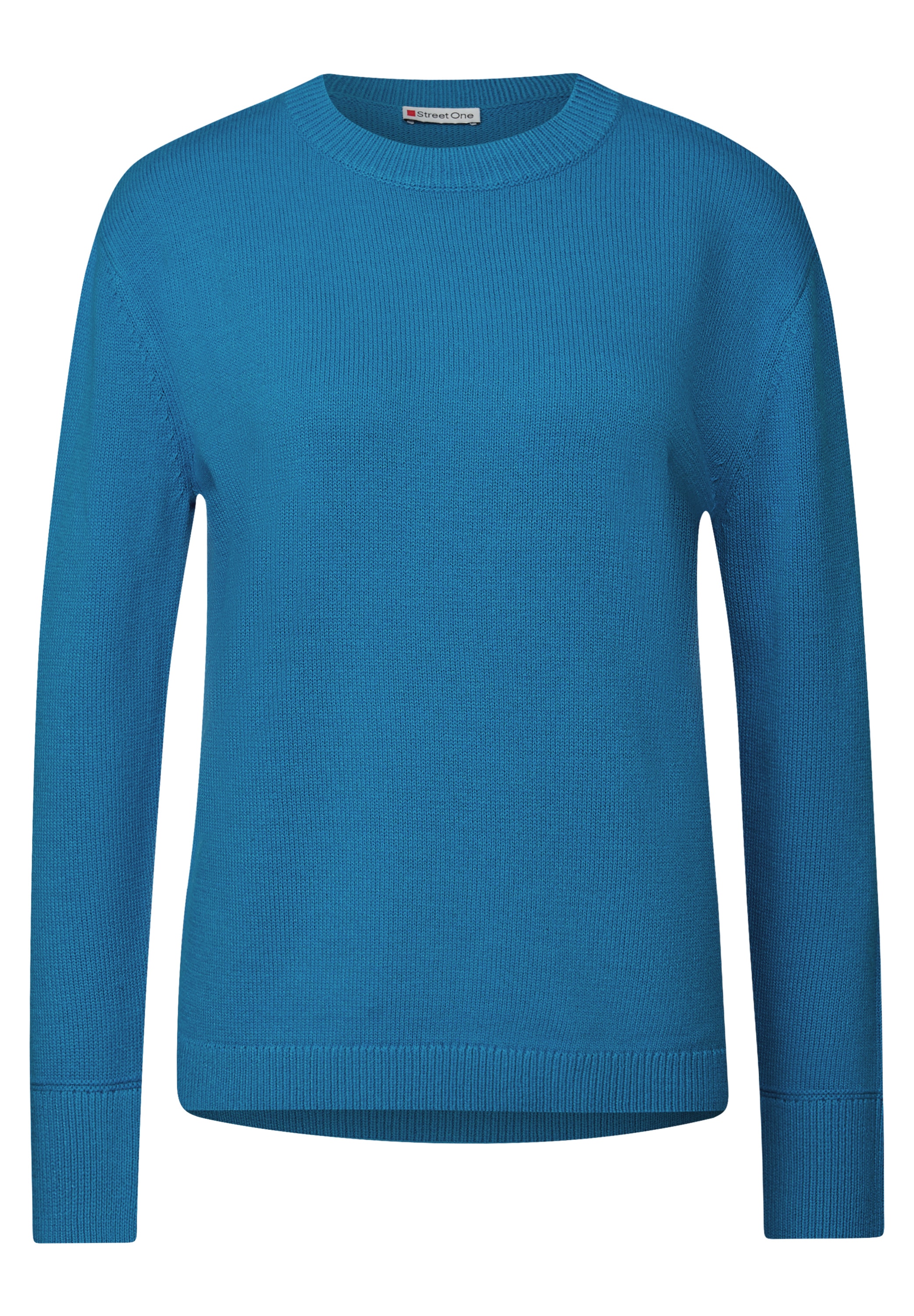 STREET ONE Strickpullover, mit Rundhalsausschnitt