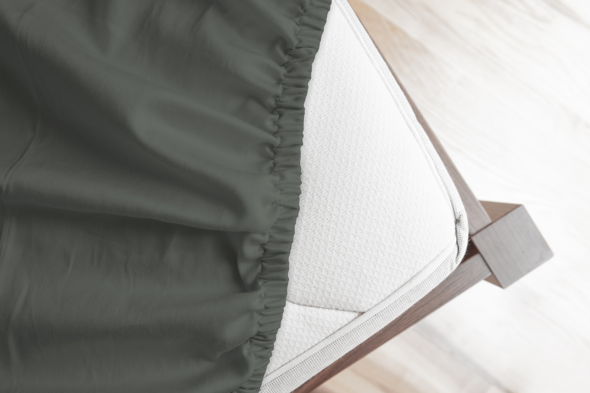 good morning Spannbettlaken »Flanell« Baumwolle, Flanell, Biber, Rundumgummi, 25 cm Höhe