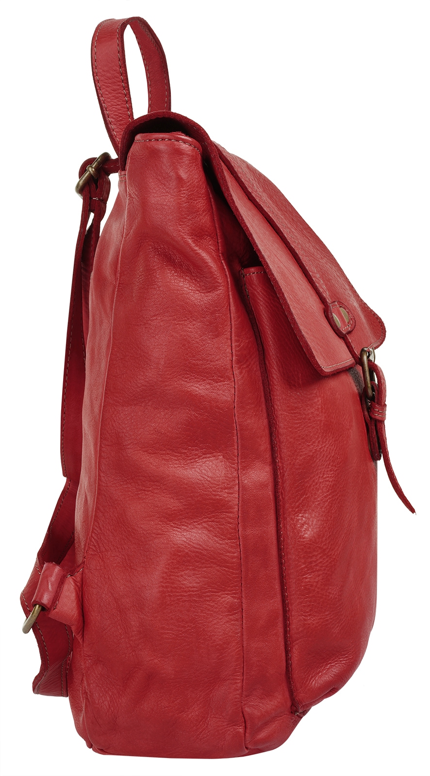 Samantha Look Cityrucksack, echt Leder, Made in Italy