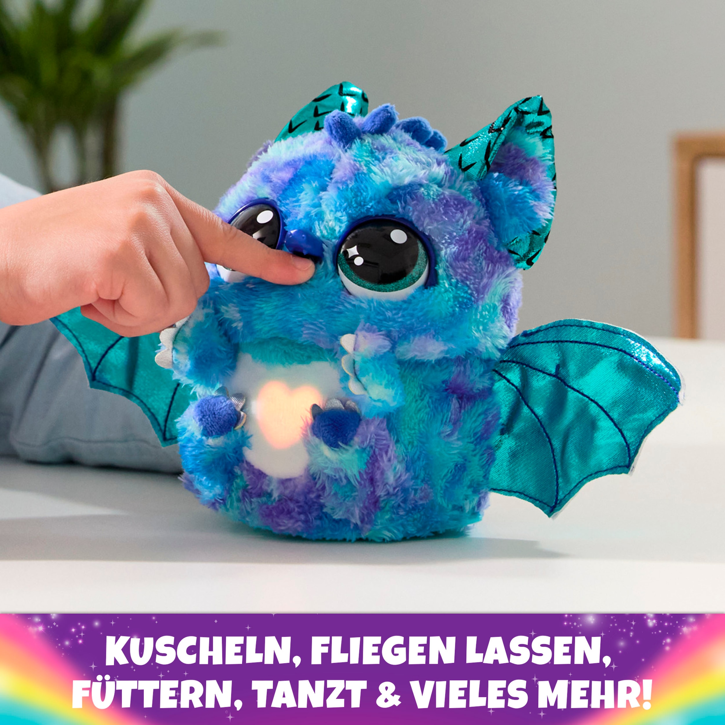 Spin Master Spielfigur »Hatchimals Big Egg - Secret Hatch Draggle«, mit Licht und Sound