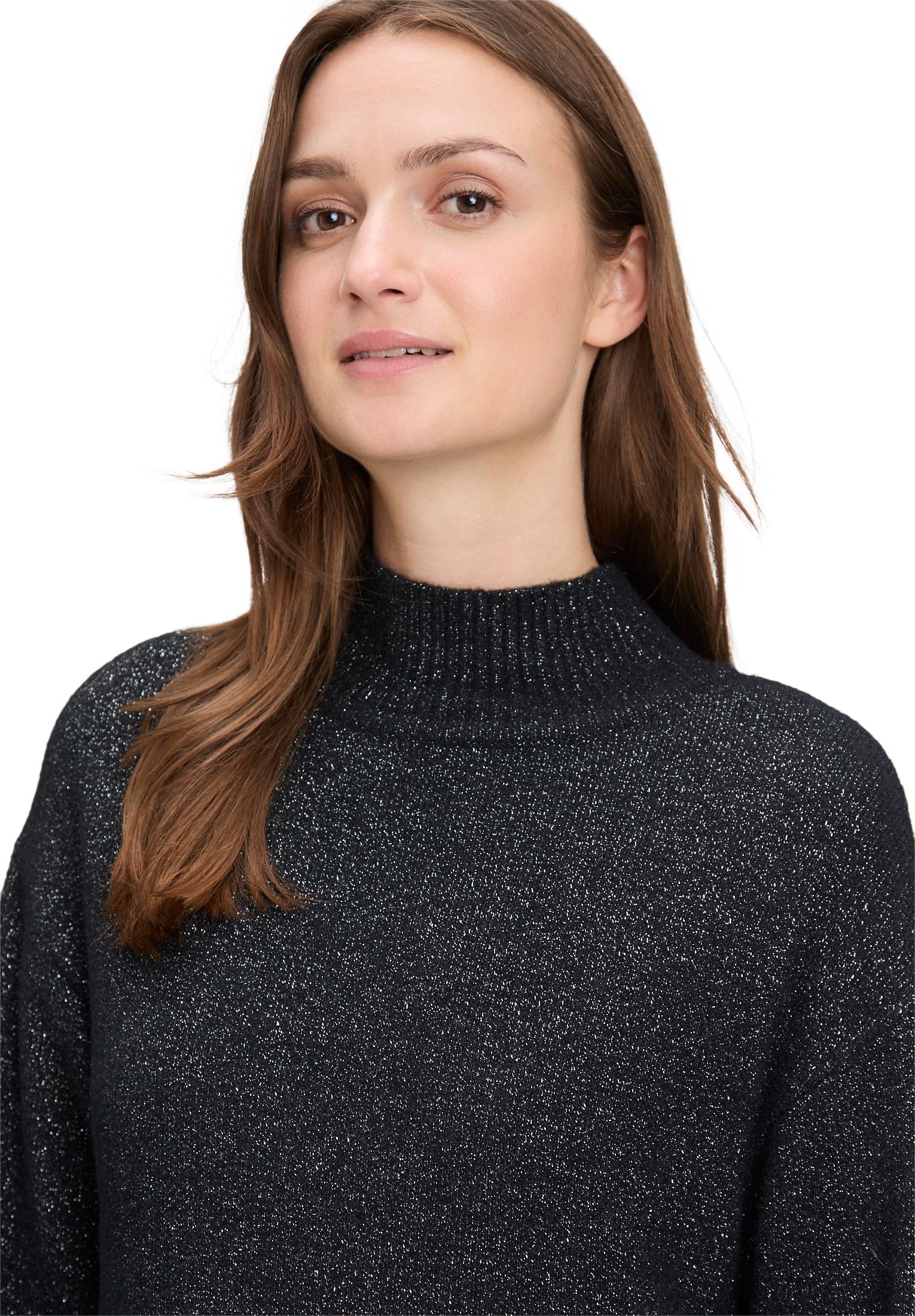 Betty&Co Strickpullover »Damen mit Lurexfaden« 1 Stk.