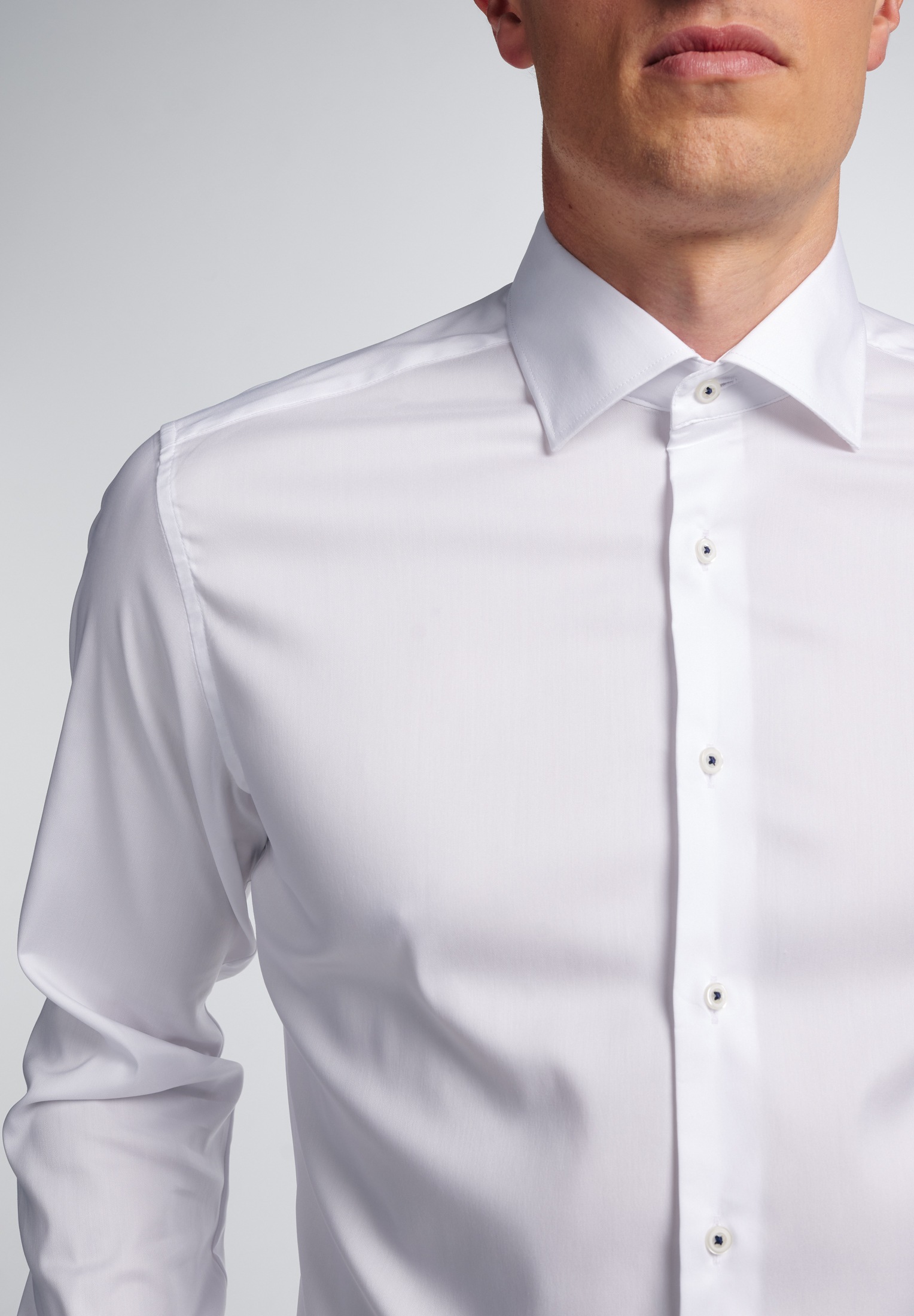 Eterna Langarmhemd »SLIM FIT«, EASY IRON (bügelleicht)