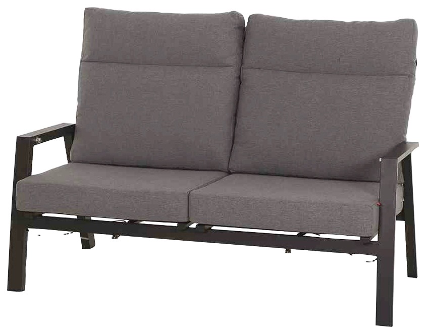 Siena Garden Gartenlounge-Set "Valencia" 1x Bank, 2x Sessel, 3 Stk. tlg. Al günstig online kaufen