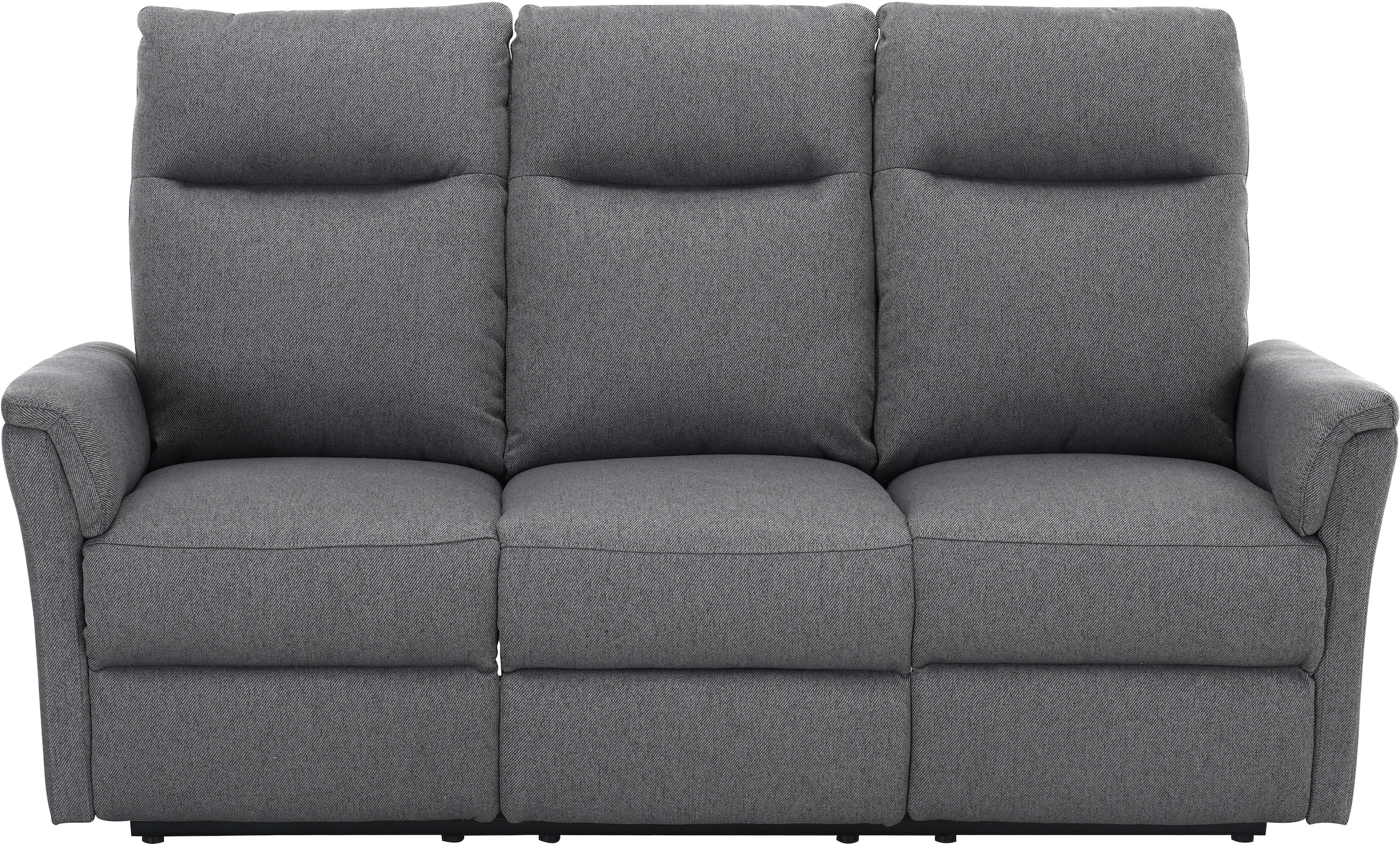 Home affaire 3-Sitzer »FINNARA, 3-Sitzer,elelektrische Relaxfunktion in 2 Sitzen, USB A/C« Liegefunktion 105°-135°, Federkern,