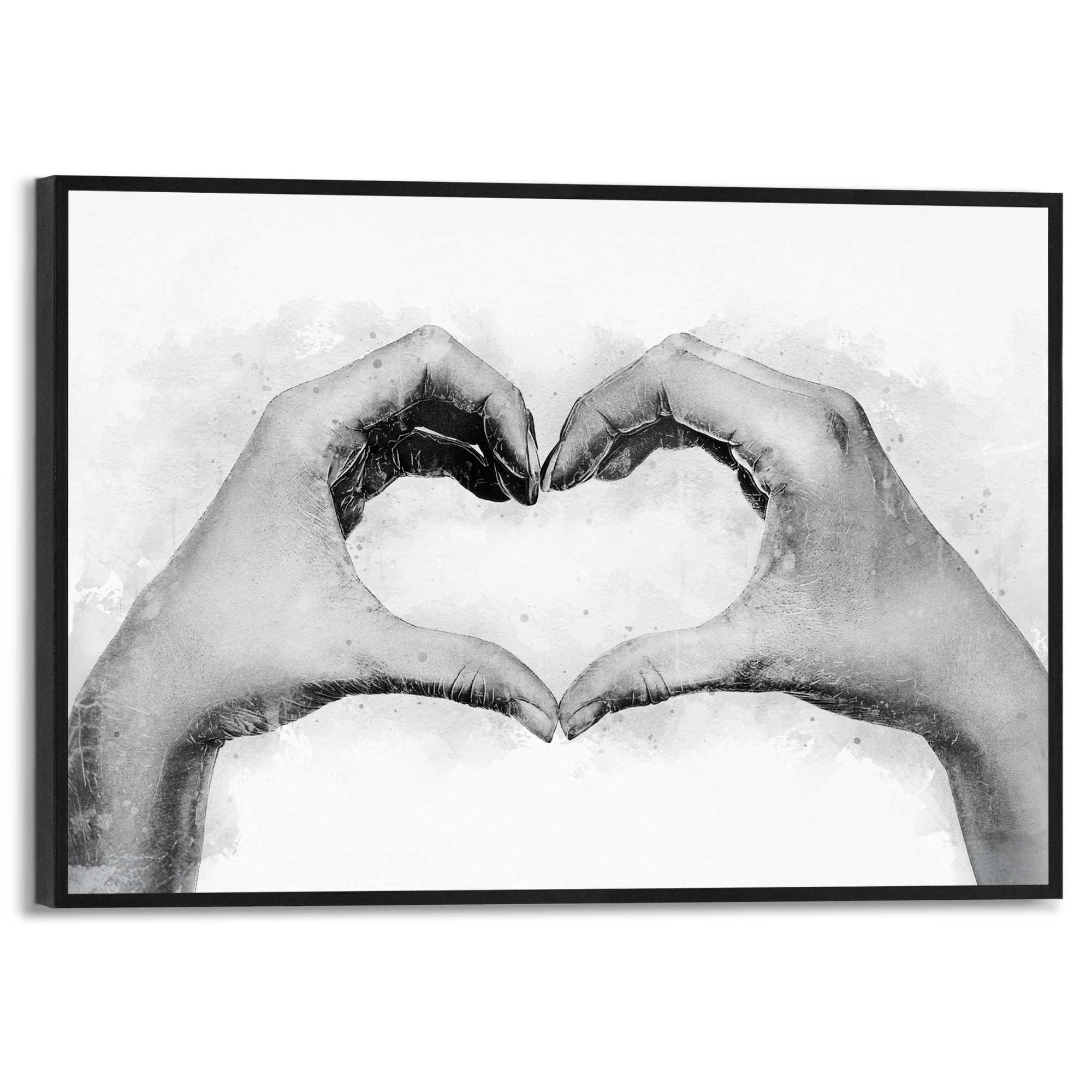 Reinders Poster "Hands Love" günstig online kaufen