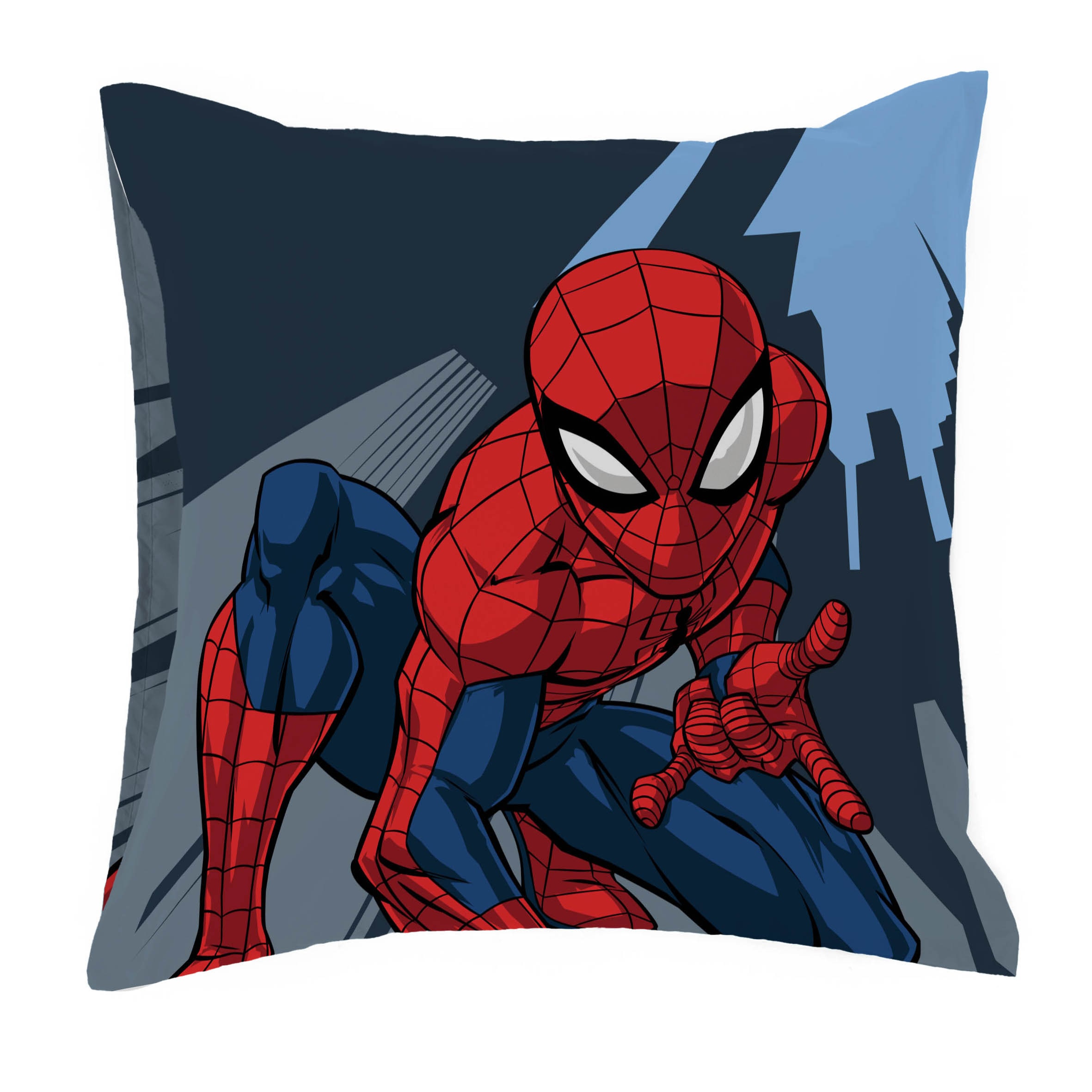 MARVEL Kinderbettwäsche »Marvel Spiderman Bettbezug-Set 135x200 cm + Kissenbezug 80x80 cm« 2 tlg. tlg. 100 % Baumwolle, maschinenwaschbar, wendbar