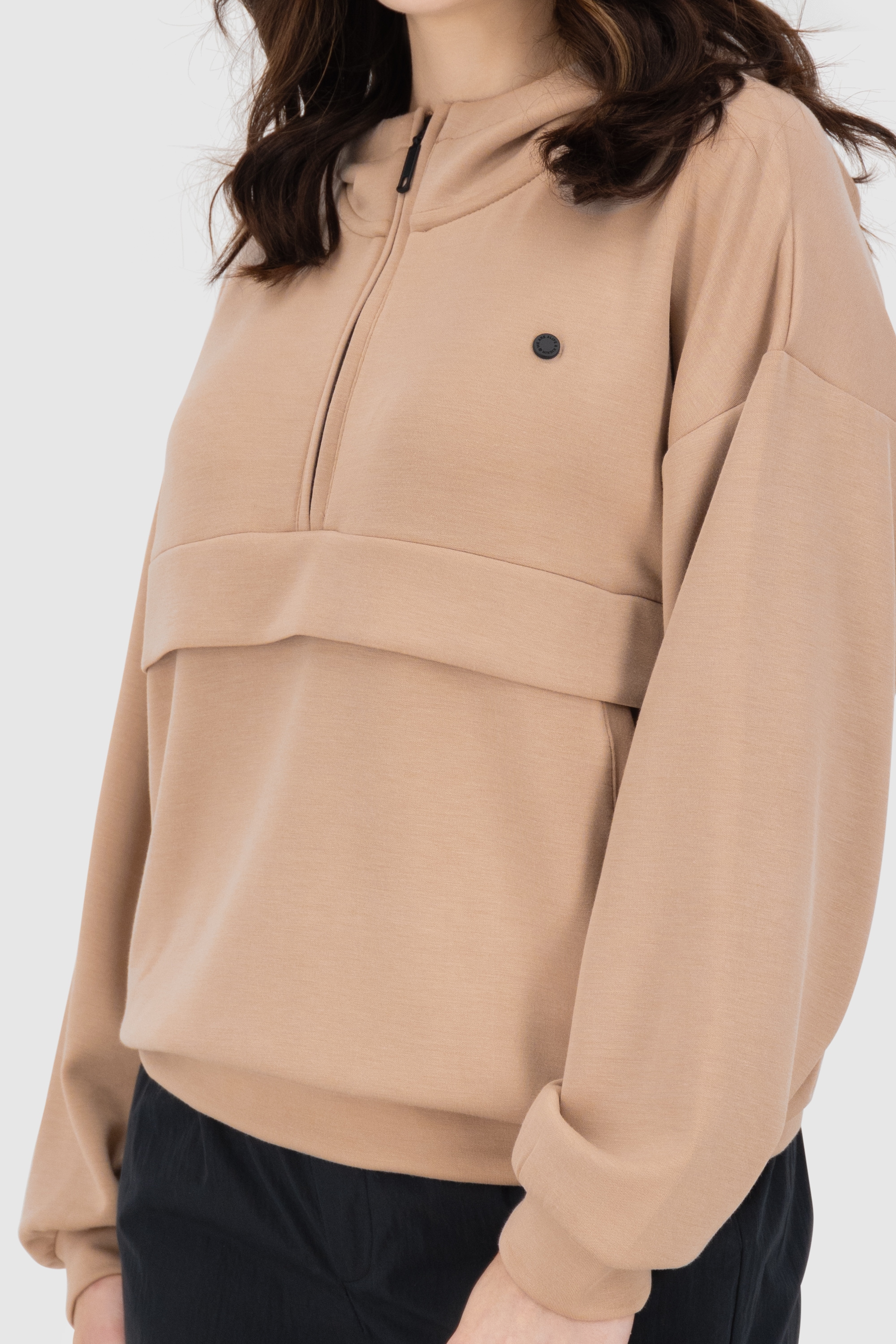 Alife & Kickin Kapuzensweatshirt »Damen MajviAK T«, Oversize Hoodie Kapuzenpullover, Supersofter Pullover mit Kapuze