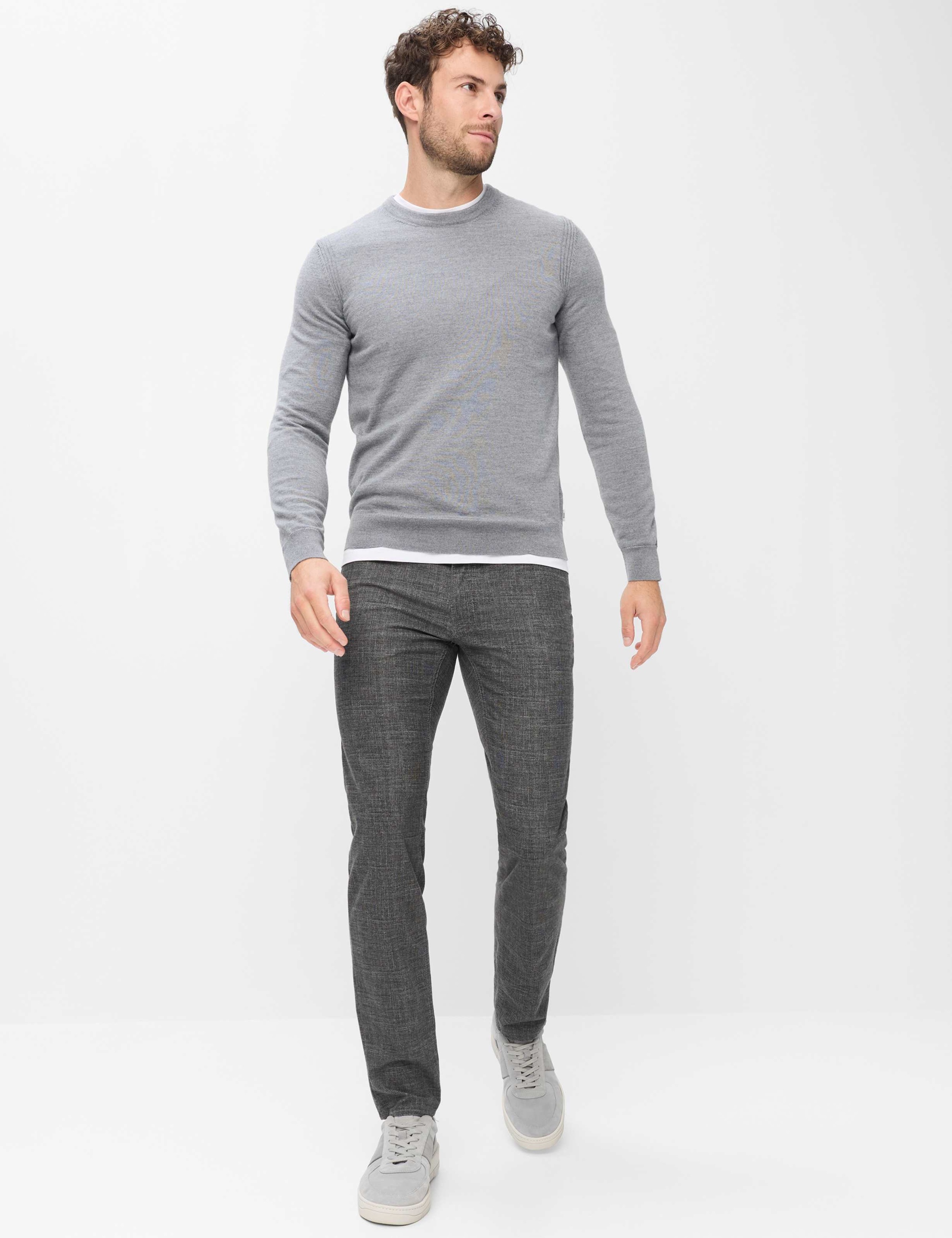 Brax 5-Pocket-Hose »Style CHUCK«  Woolook: Five-Pocket-Hose im Modern Fit