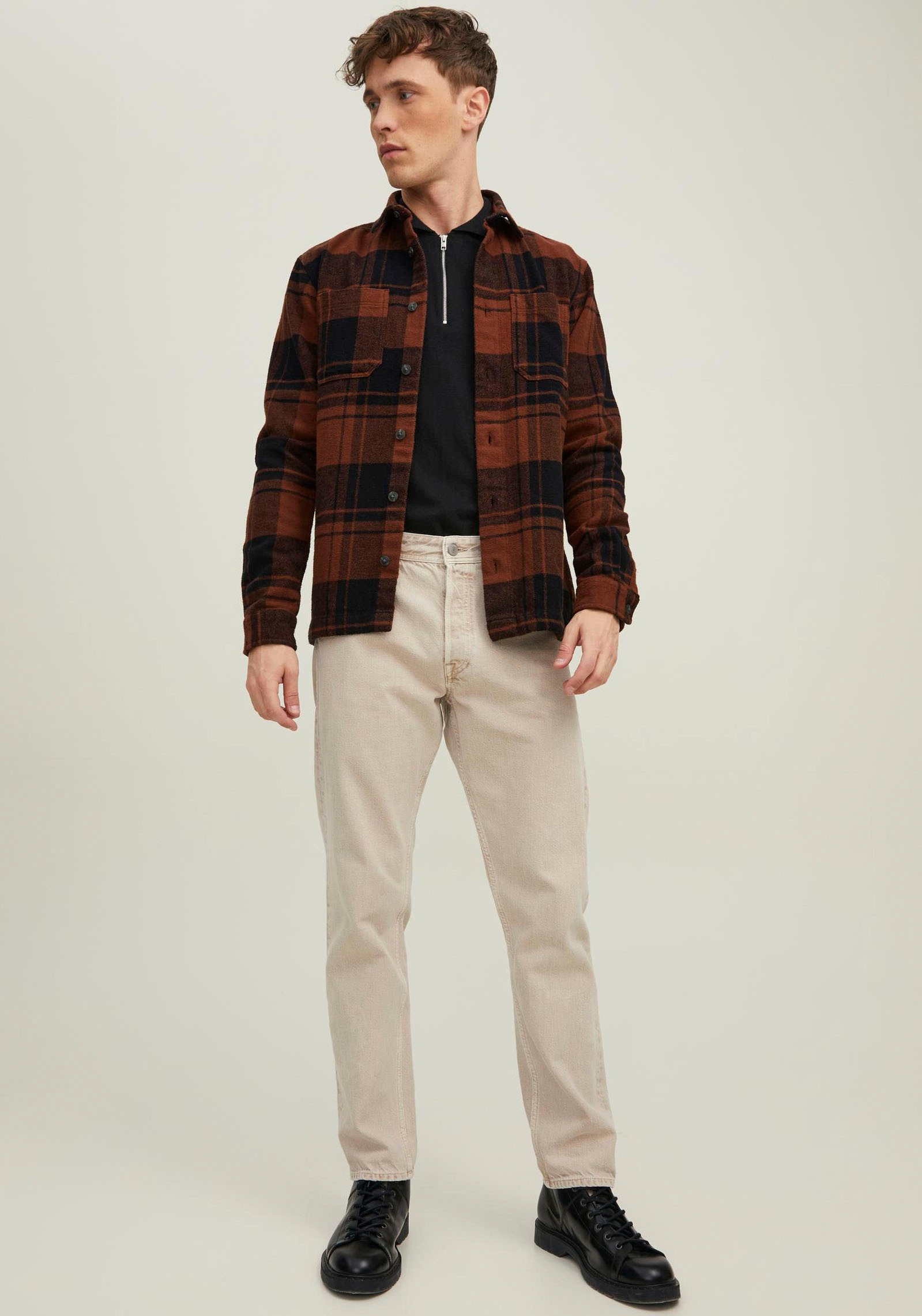 Jack & Jones Flanellhemd »LOGAN CHECK OVERSHIRT« kaufen