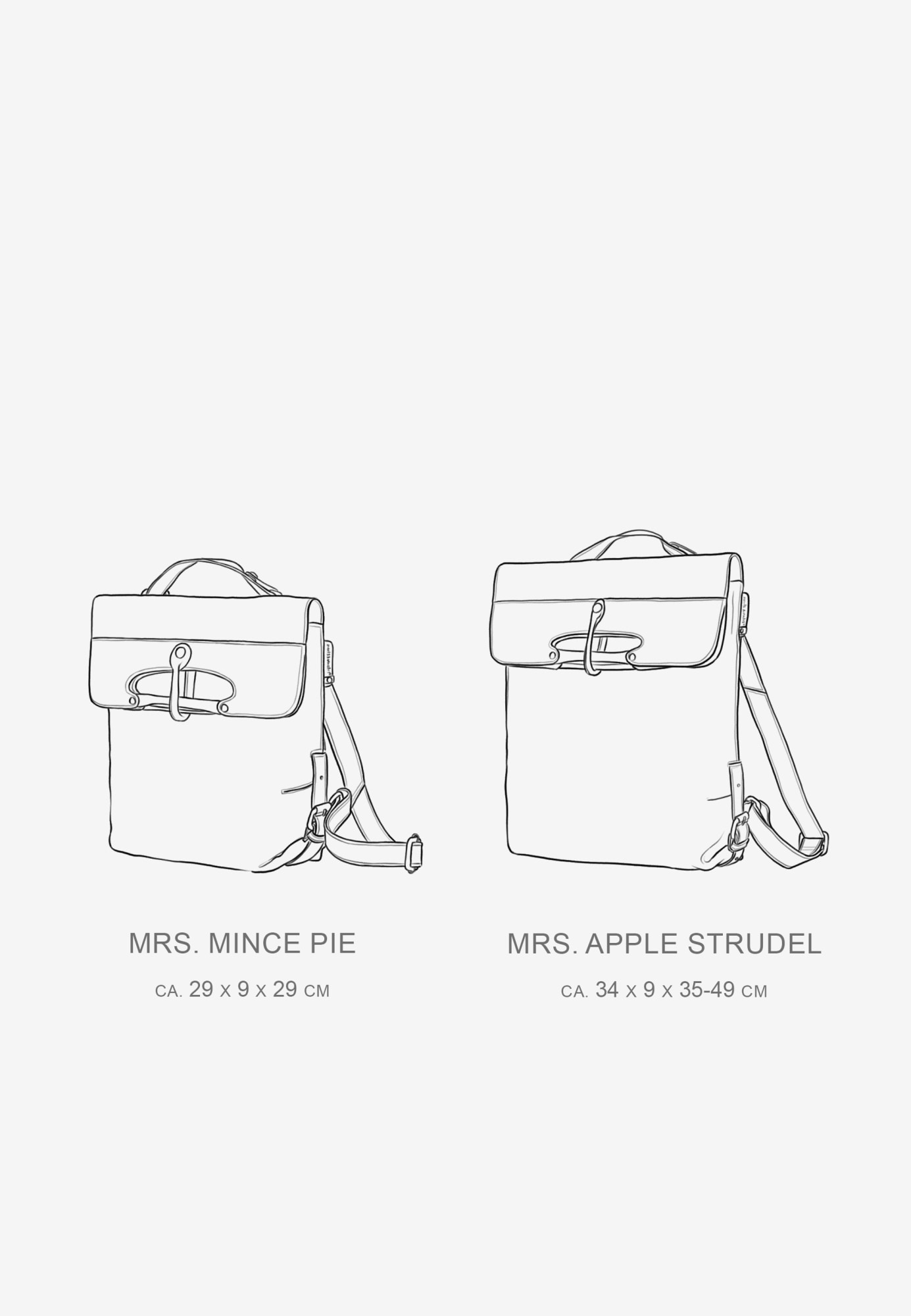 aunts & uncles Notebook-Rucksack »Rucksack Mrs. Mince Pie«