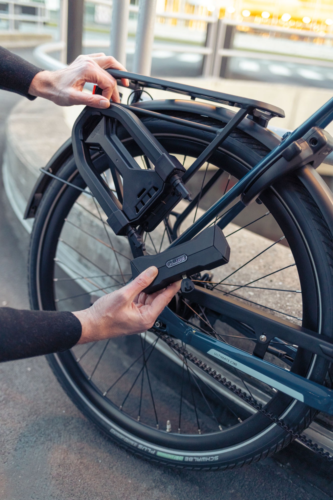 ABUS Bügelschloss »2500/165HB230 Granit Super Extreme + USH2500«