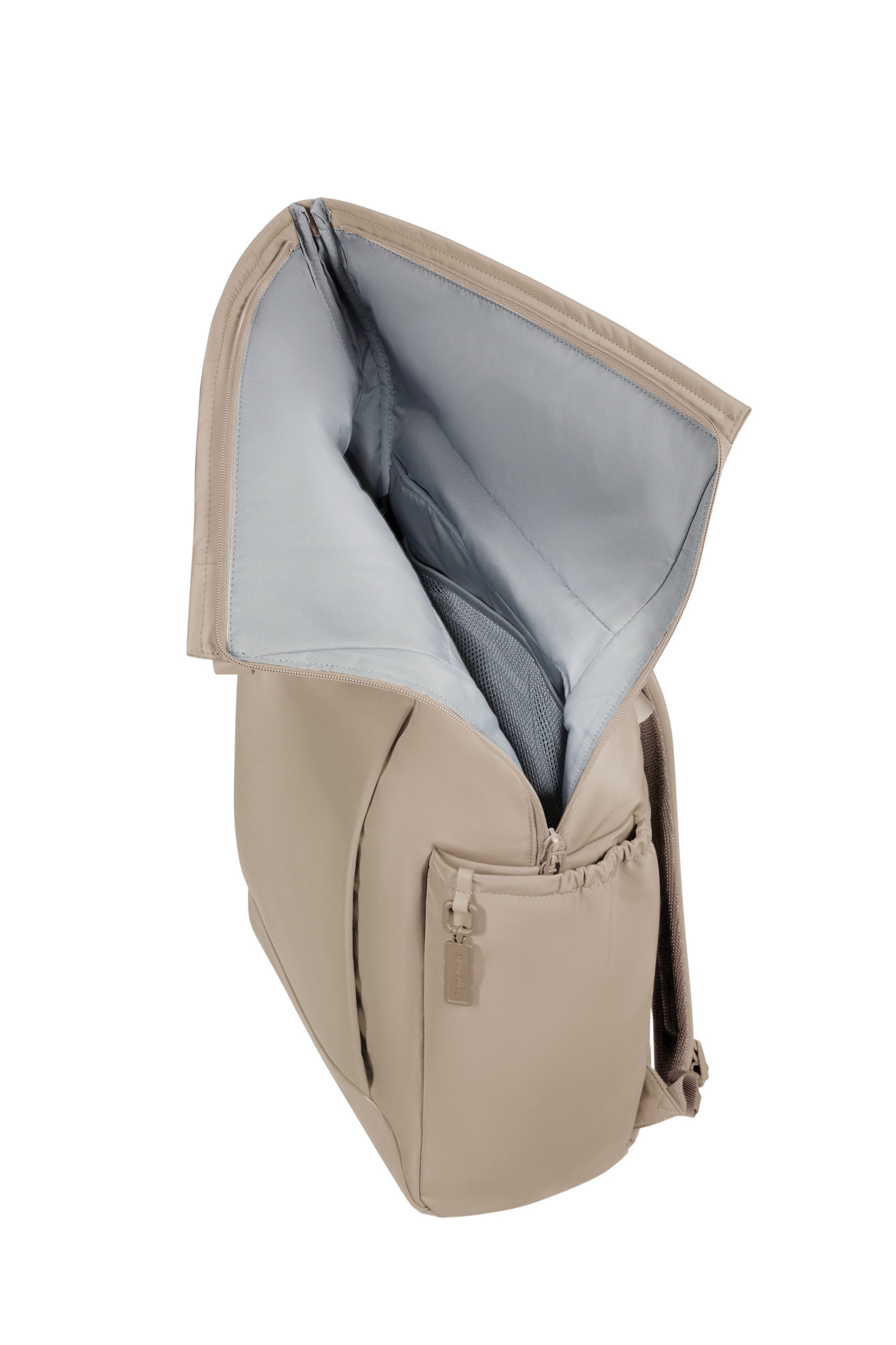 Samsonite Notebookrucksack »ESSENTIS Jana Ina Zarrella 25/31 L 15.6" RFID« RFID Softes, mattes Nylon, federleicht mit herausnehmbarer Trennwand