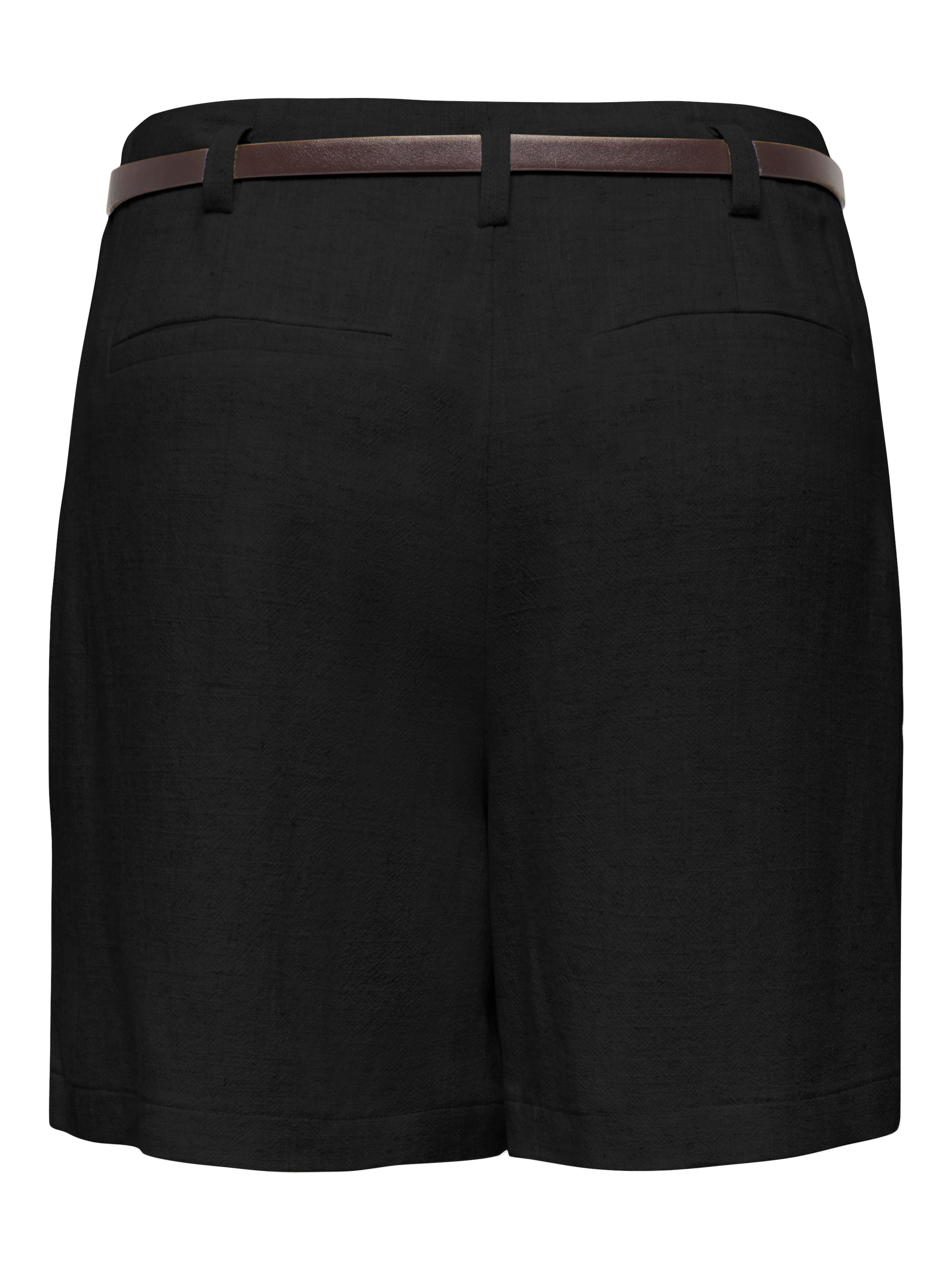 ONLY Chinoshorts »ONLSIESTA HW BELT LIN BL SHORTS PNT NOOS«  mit Leinen