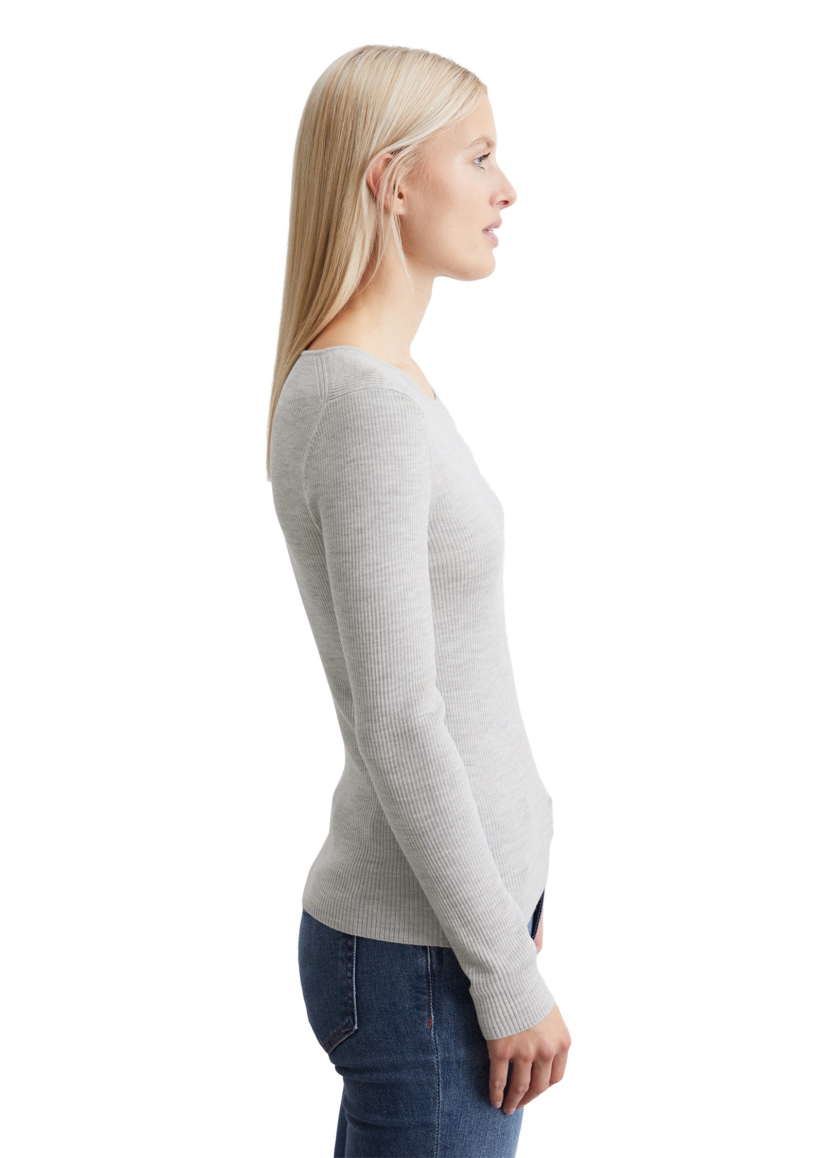 Marc O'Polo Strickpullover »aus feiner Merinowolle«