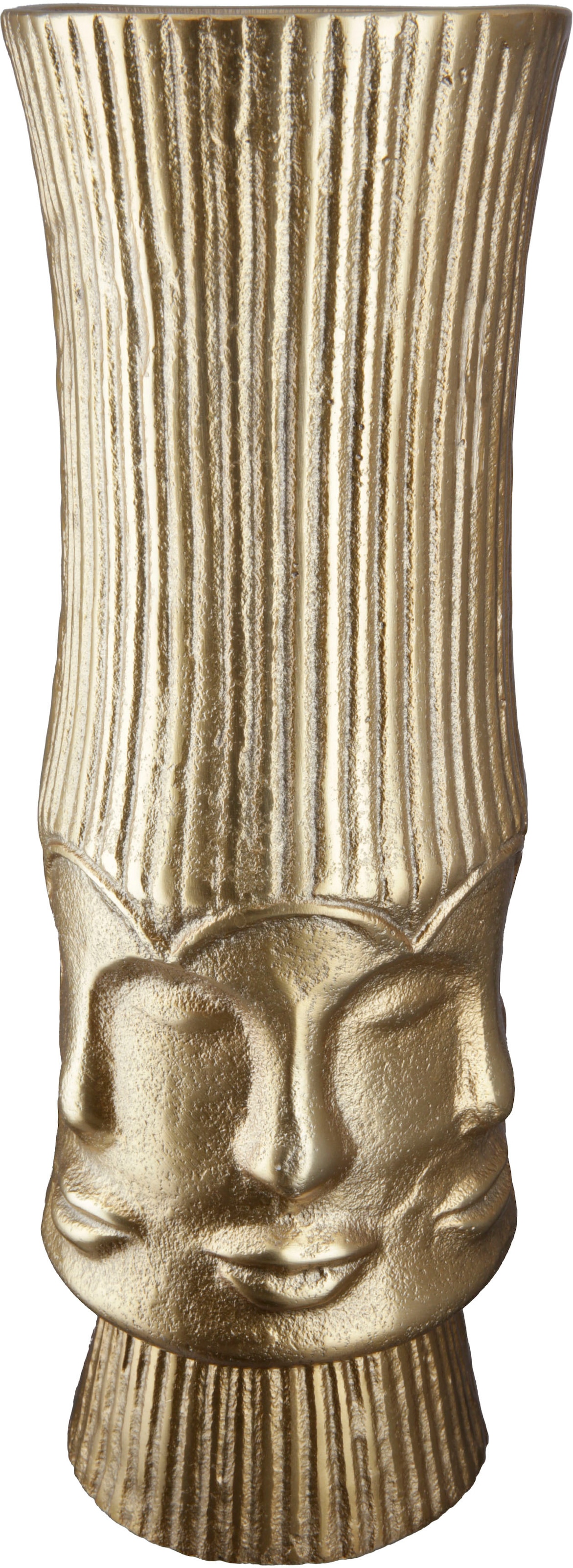 Aluminium, kaufen Vase St.), Dekoobjekt Dekovase (1 aus GILDE BAUR »Face«, |