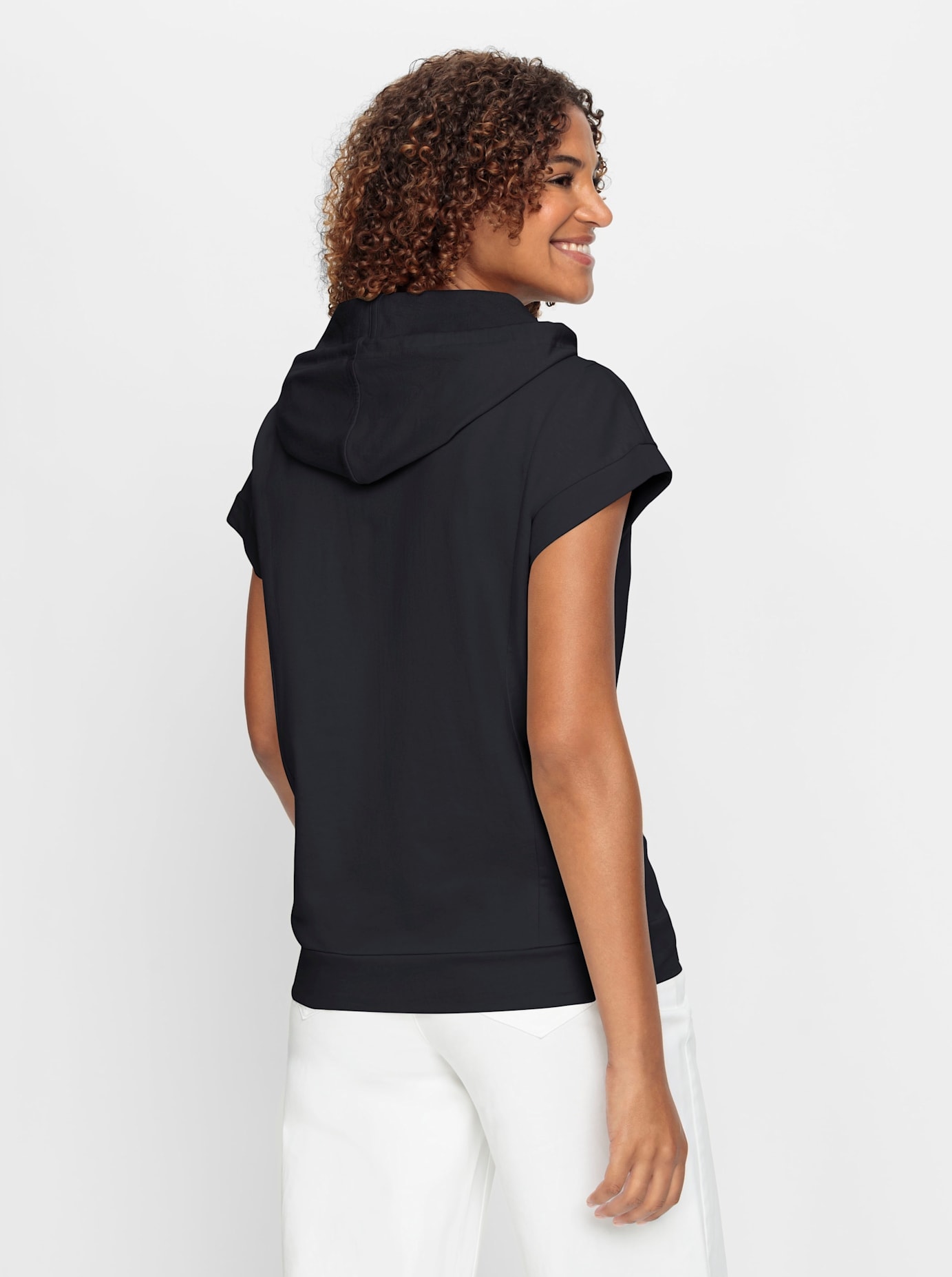 Casual Looks Kapuzenshirt »Kapuzen-Shirt«, (1 tlg.)