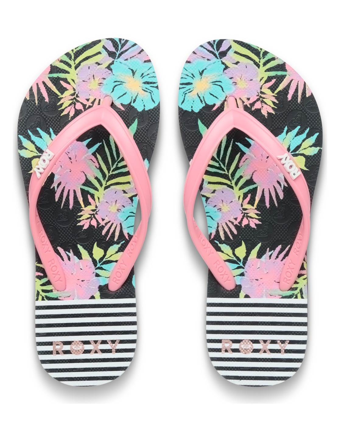 Roxy Rg Viva Stamp Sandal Black Multi 37 2