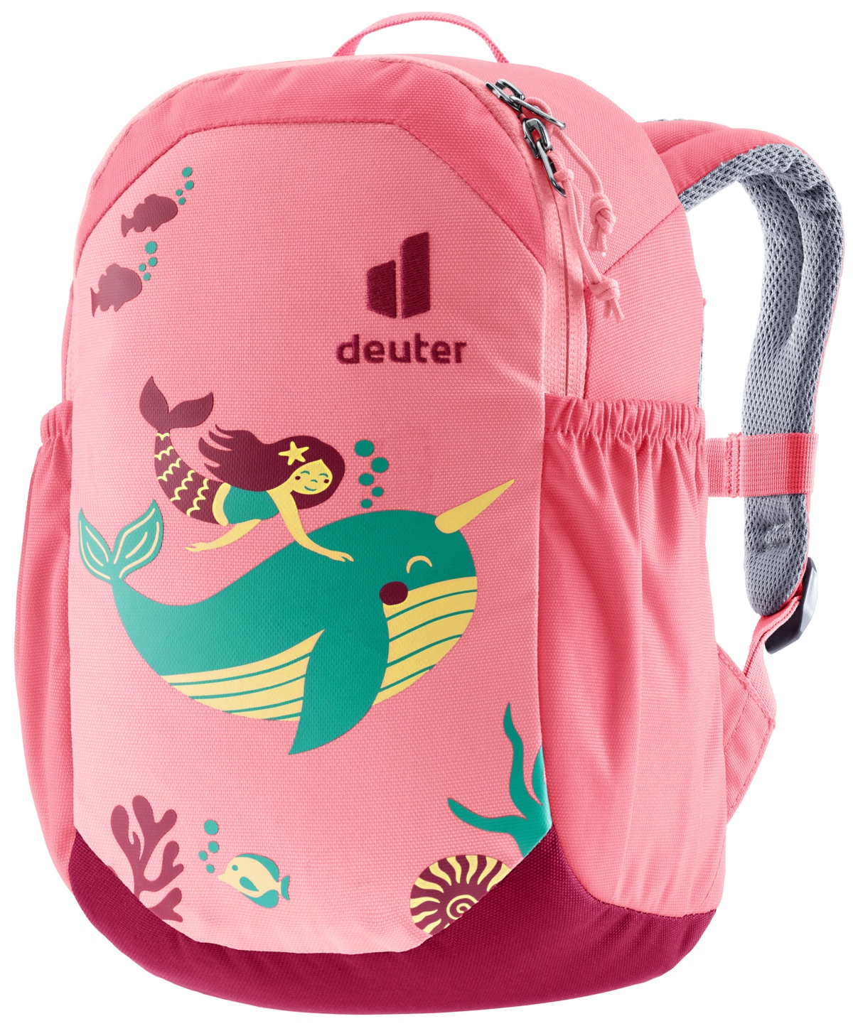 DEUTER Kinderrucksack "Pico", B/H/T: 19cm x 28cm x 12cm, rosa, Rucksäcke, für Kinder ab 2 Jahren, mit Namensschild in der Innenausstattung