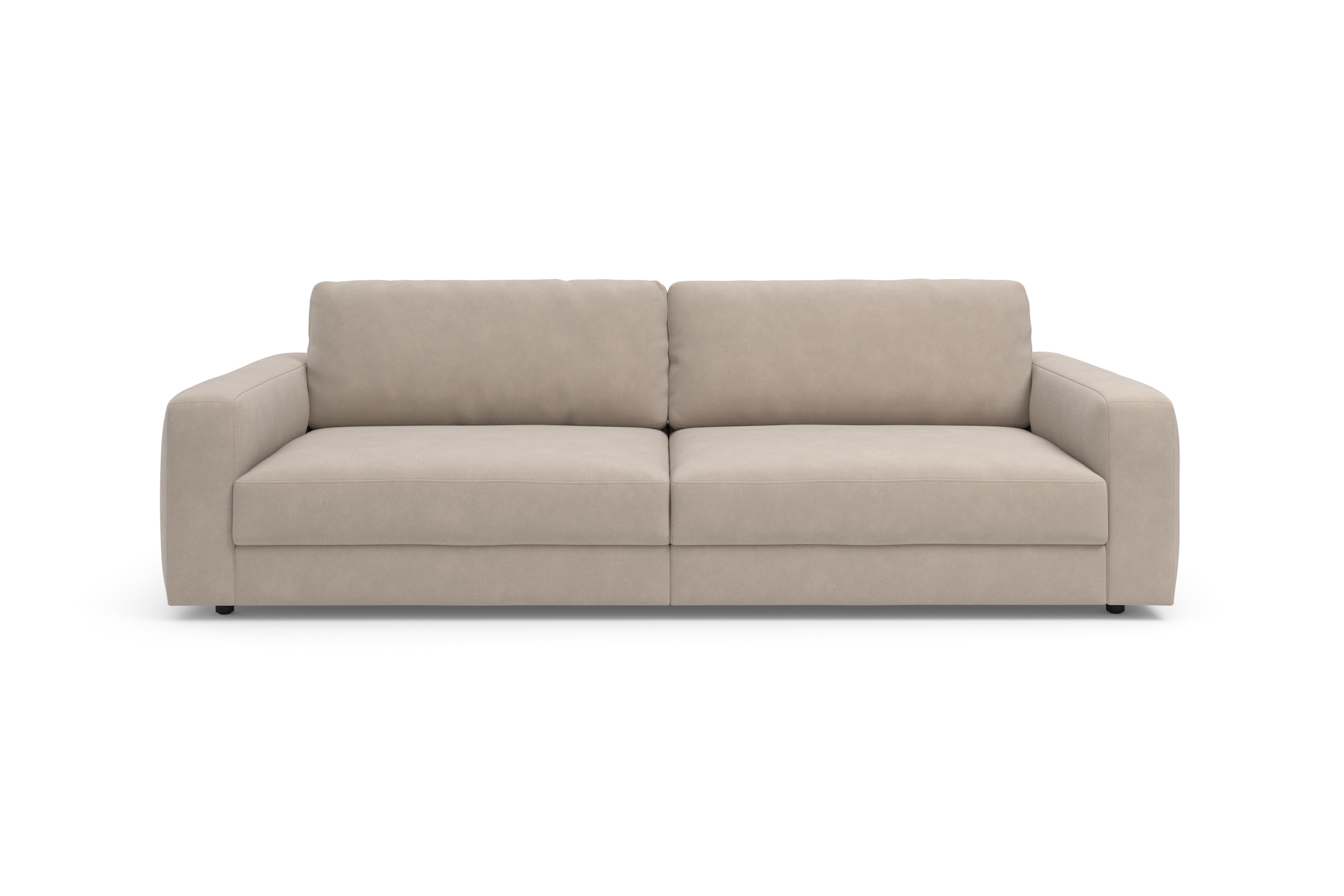 TRENDMANUFAKTUR Big-Sofa »Bourbon«, (2 St.), extra tiefe Sitzfläche, wahlweise mit Sitztiefenverstellung bestellbar