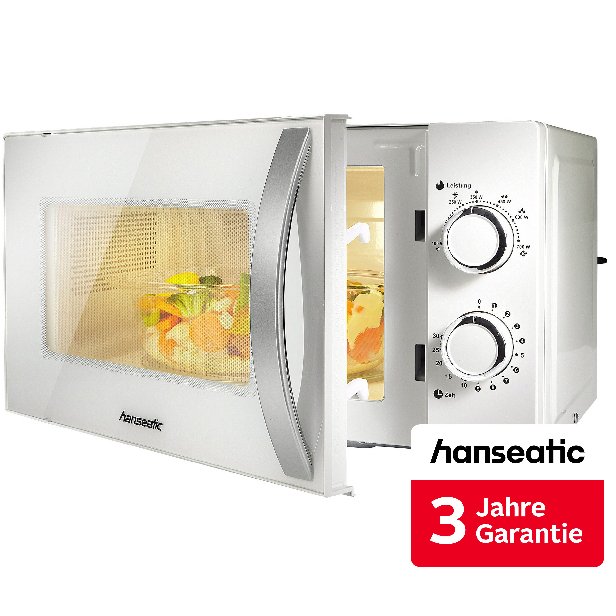 Hanseatic Mikrowelle "634711" Mikrowelle 700 W inkl. 3 Jahre Herstellergarantie