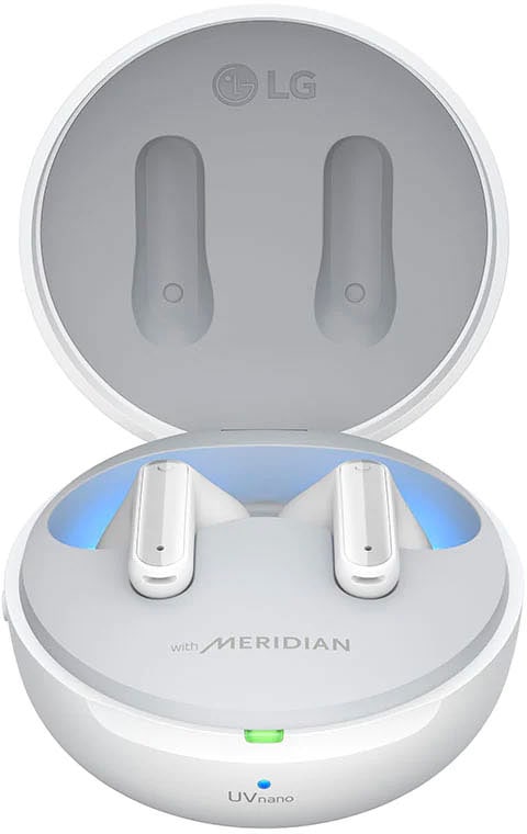 LG In-Ear-Kopfhörer »TONE Free DFP9«, Bluetooth-Wireless, Active Noise  Cancelling (ANC)-Sprachsteuerung-UV-Reinigung-LED  Ladestandsanzeige-Rauschunterdrückung-Echo Noise Cancellation (ENC) | BAUR