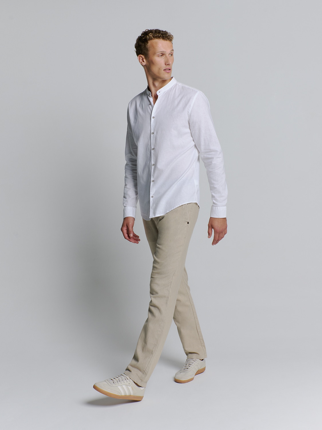 NO EXCESS Chinohose »No Excess Leinenhose«
