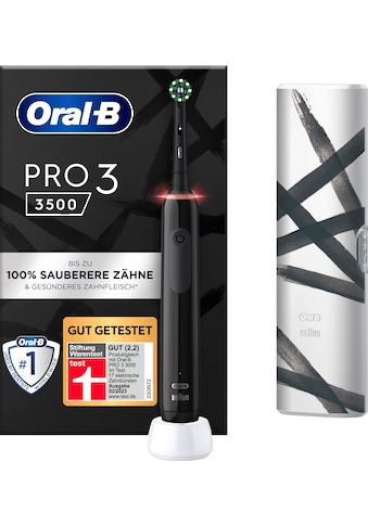 Oral B Elektrische Zahnbürste »PRO 3 3500«, 1 St. Aufsteckbürsten, 3 Putzmodi kaufen