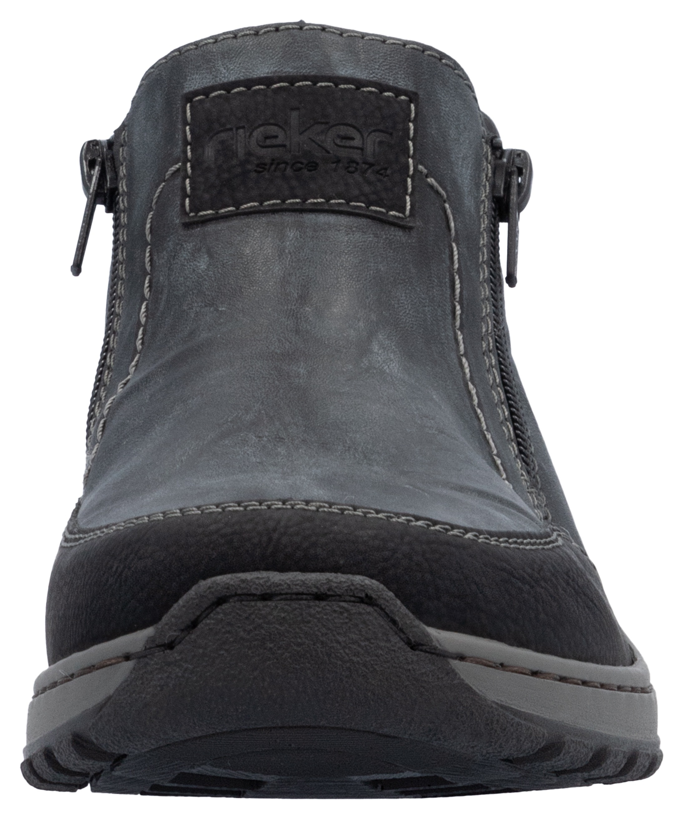 Rieker Winterboots, Winterstiefelette, Halbschuh mit beidseitigen Reißverschlüssen