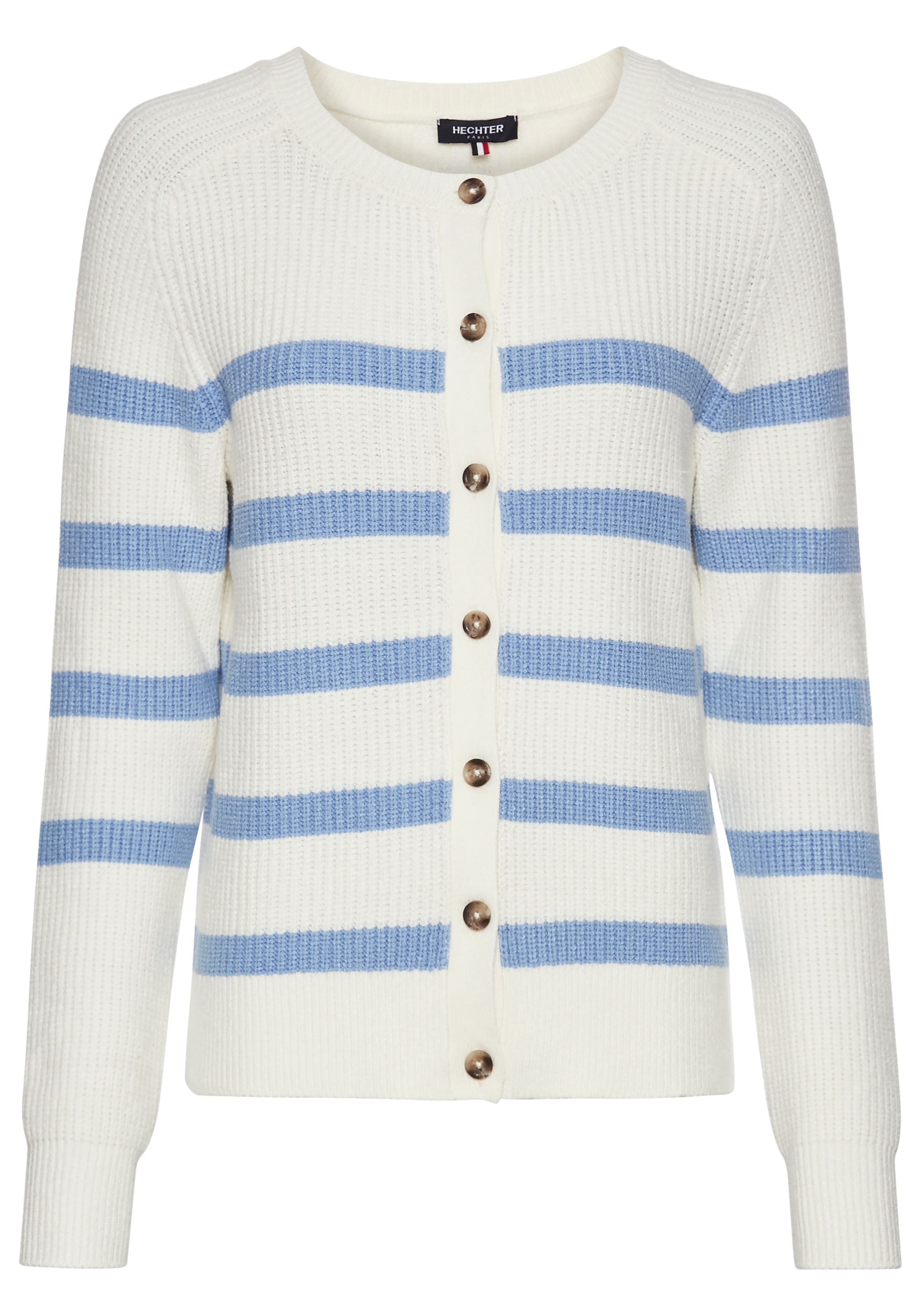 HECHTER PARIS Strickjacke, im Streifenlook